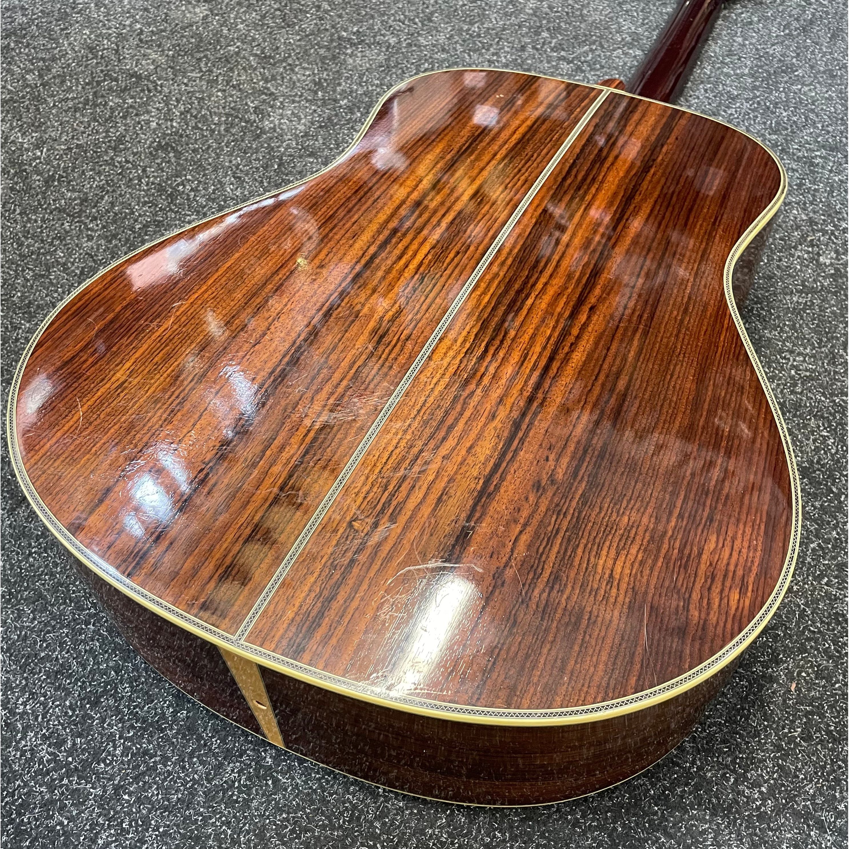 Yamaha L-15A Vintage 1970's Dreadnought Acoustic Guitar with Original Hardcase Pre-Owned