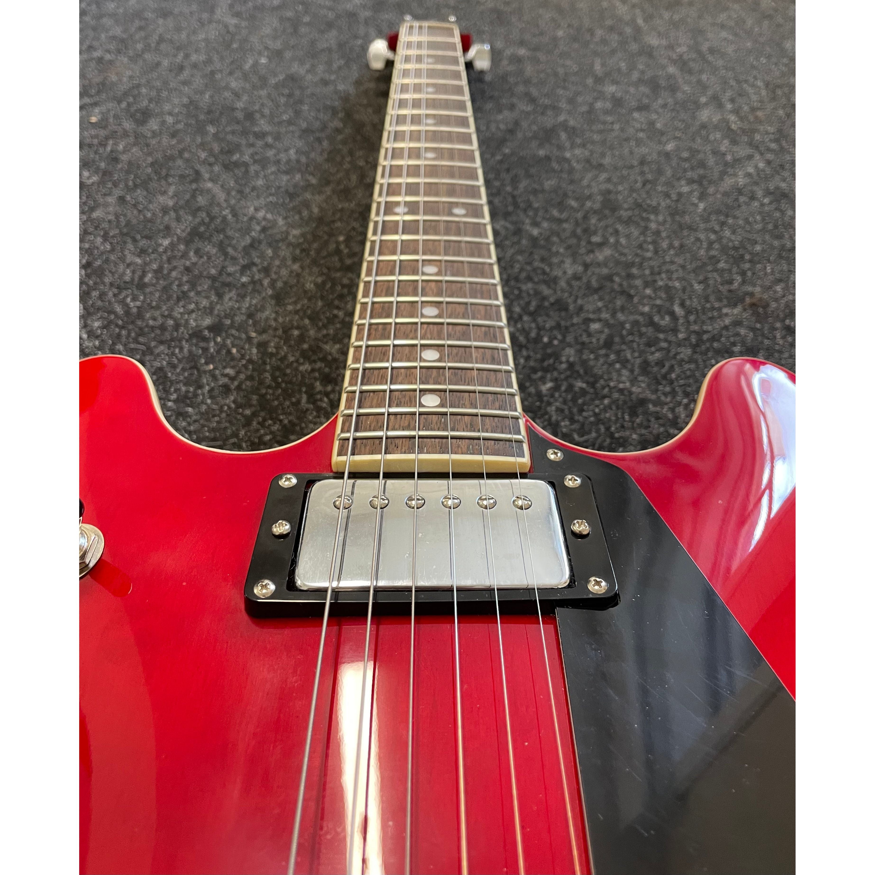 Harley Benton HB35 Plus Hollowbody Electric Guitar in Cherry Pre-Owned