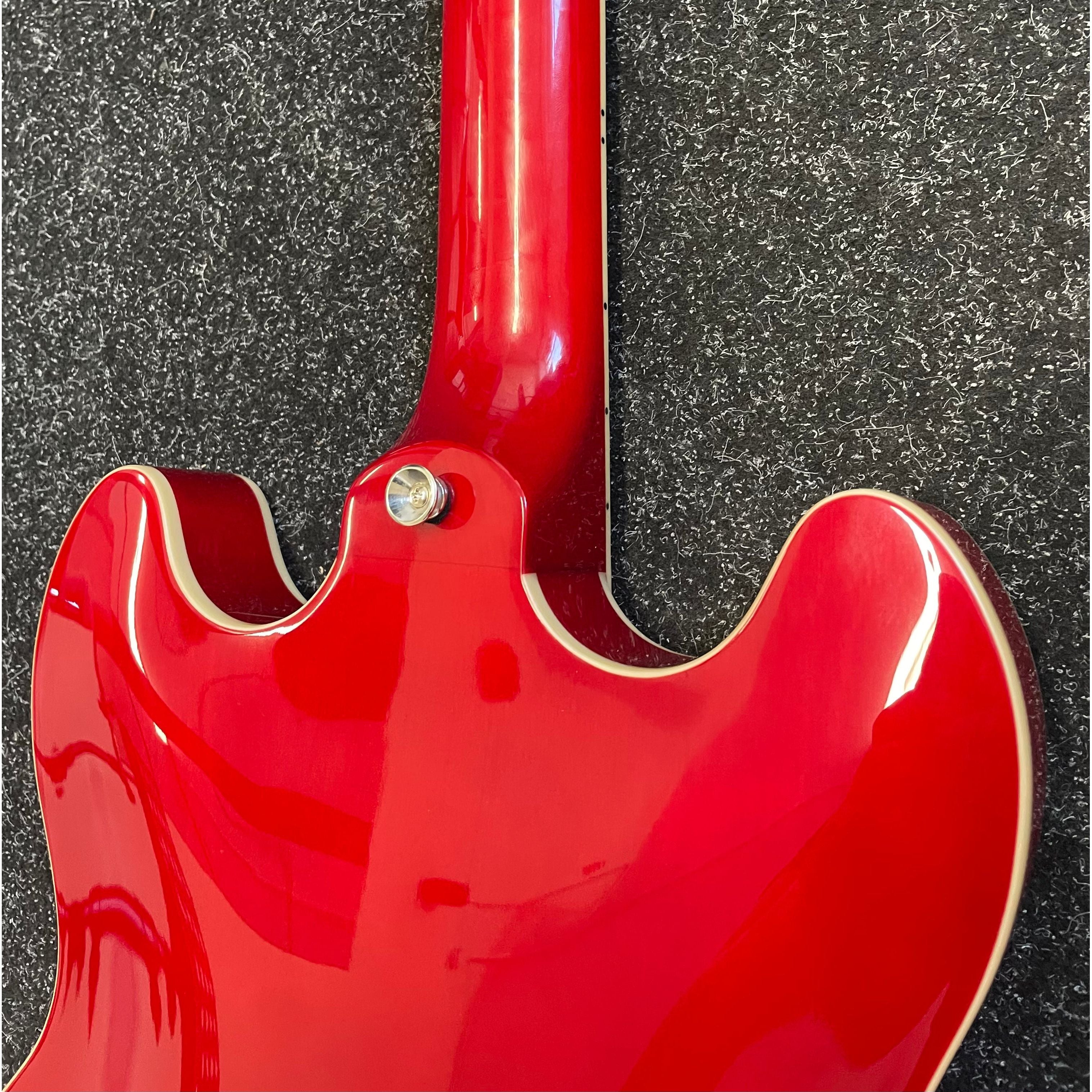 Harley Benton HB35 Plus Hollowbody Electric Guitar in Cherry Pre-Owned
