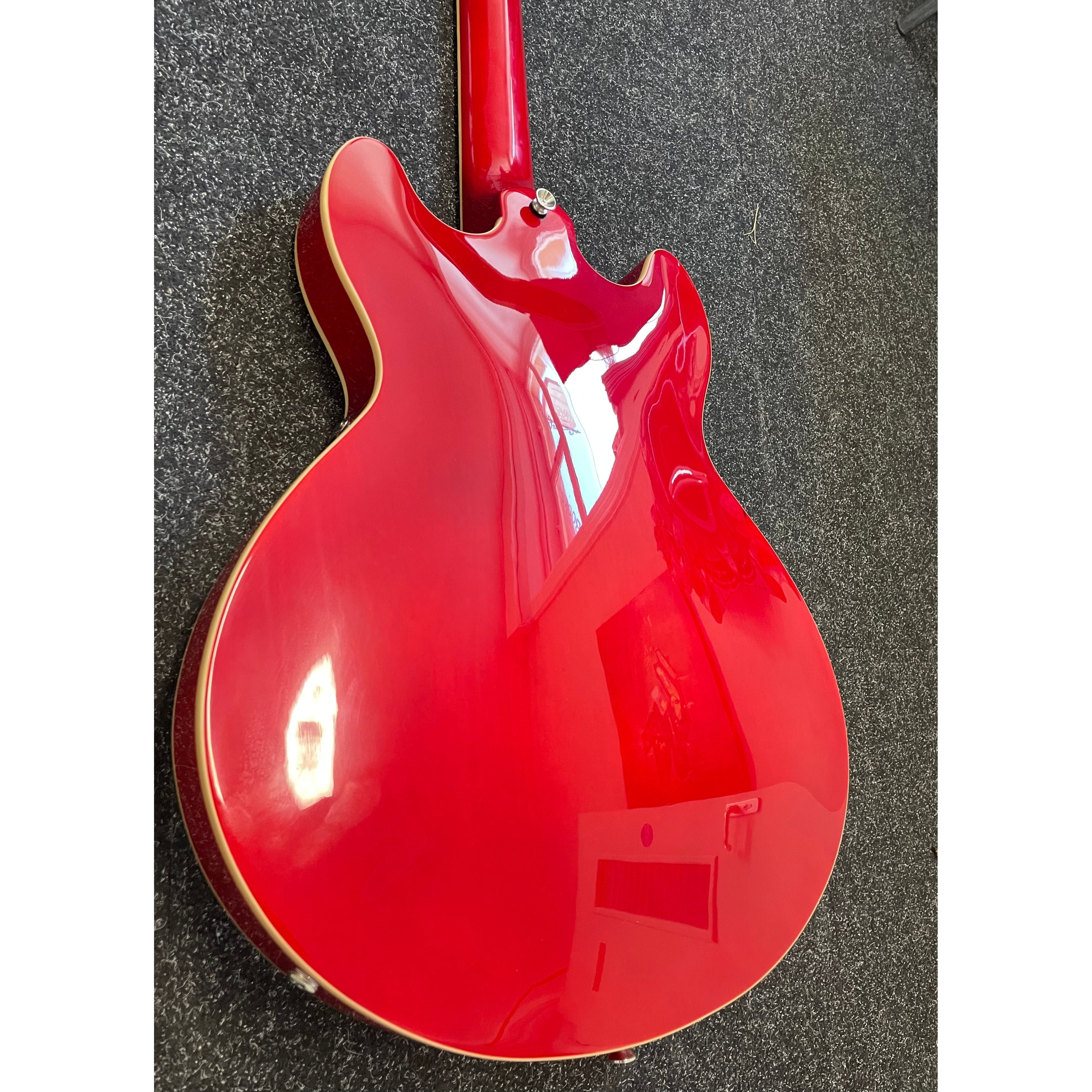 Harley Benton HB35 Plus Hollowbody Electric Guitar in Cherry Pre-Owned