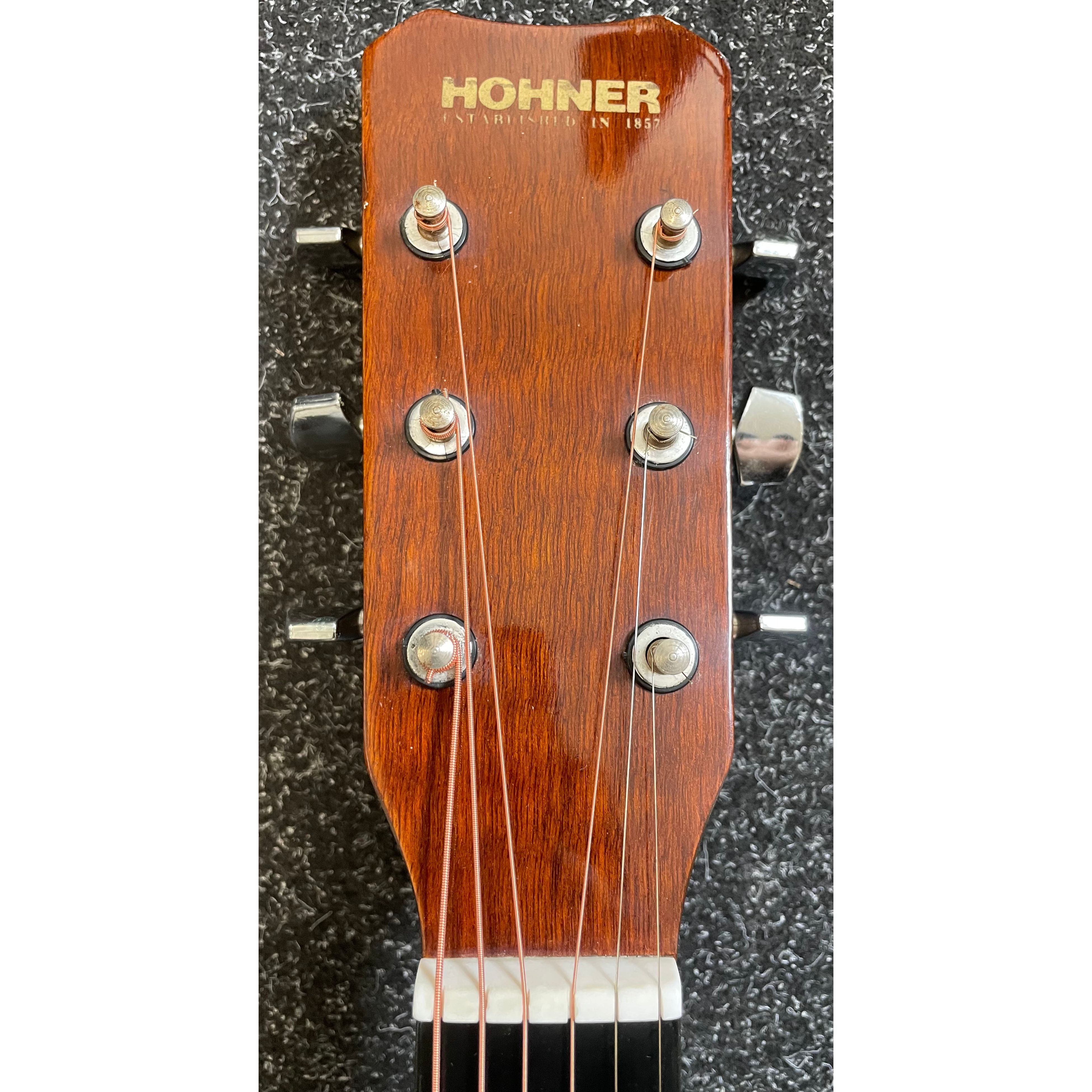 Hohner MW400N Dreadnought Acoustic Guitar, Korea, 1990's, in Natural Pre-Owned