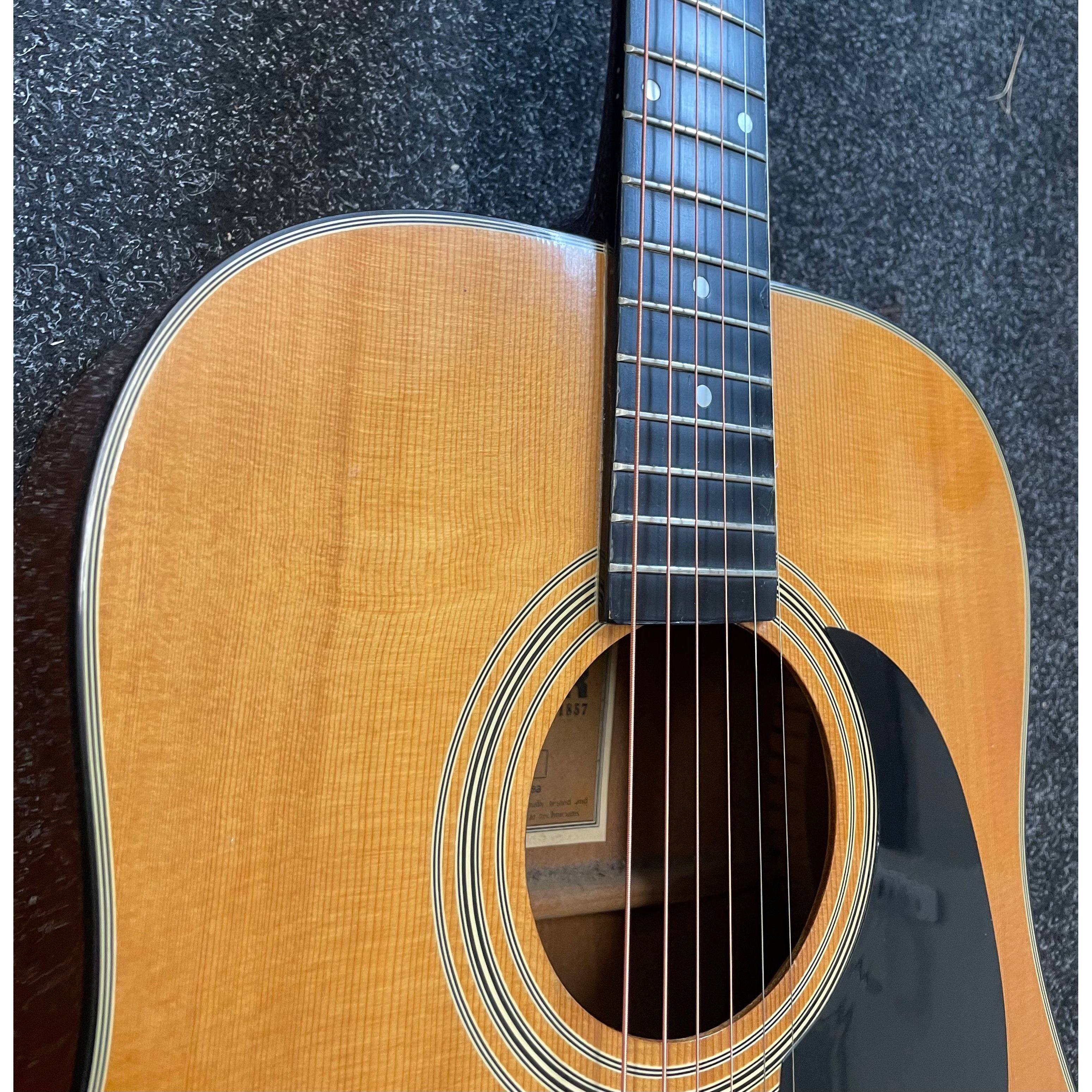 Hohner MW400N Dreadnought Acoustic Guitar, Korea, 1990's, in Natural Pre-Owned