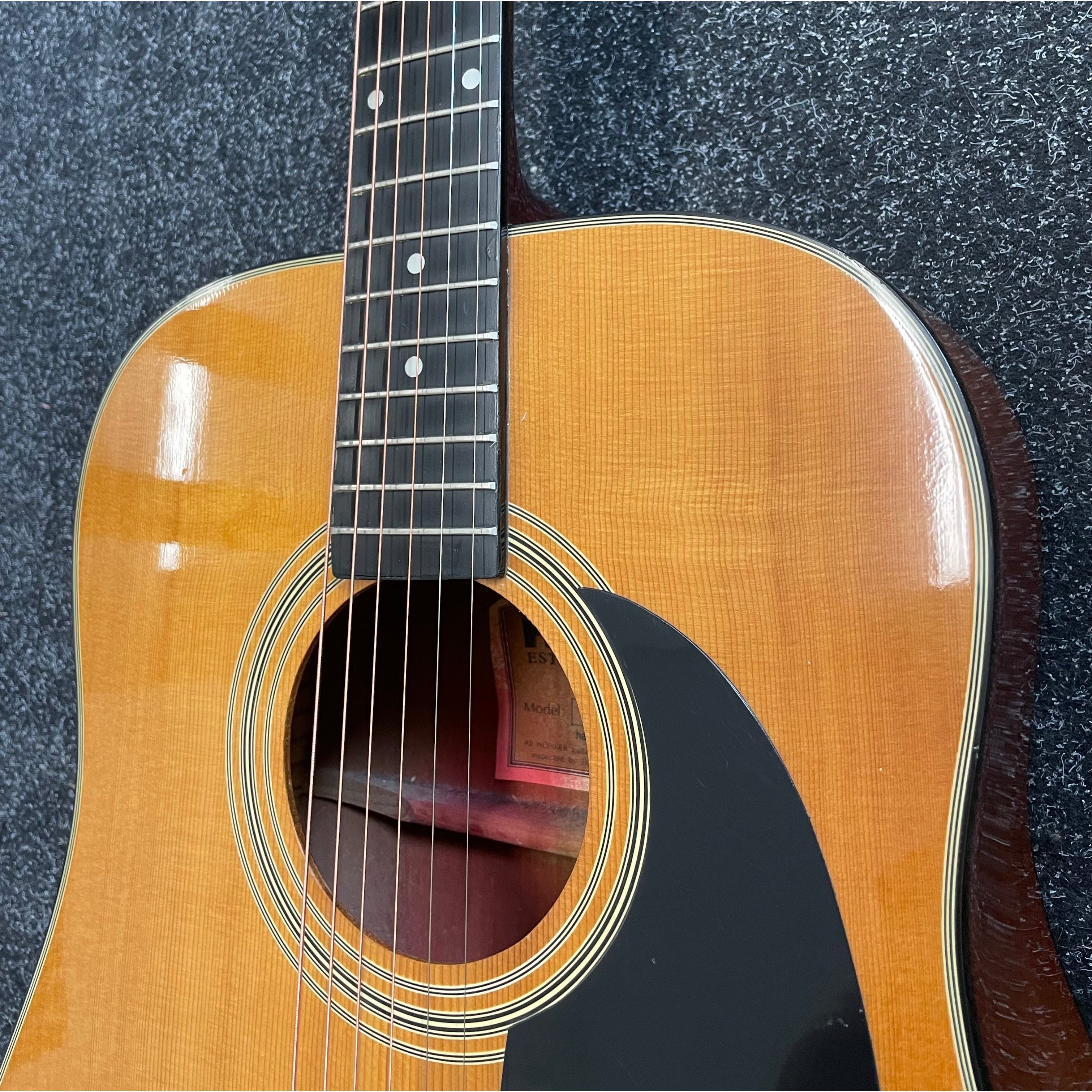 Hohner MW400N Dreadnought Acoustic Guitar, Korea, 1990's, in Natural Pre-Owned