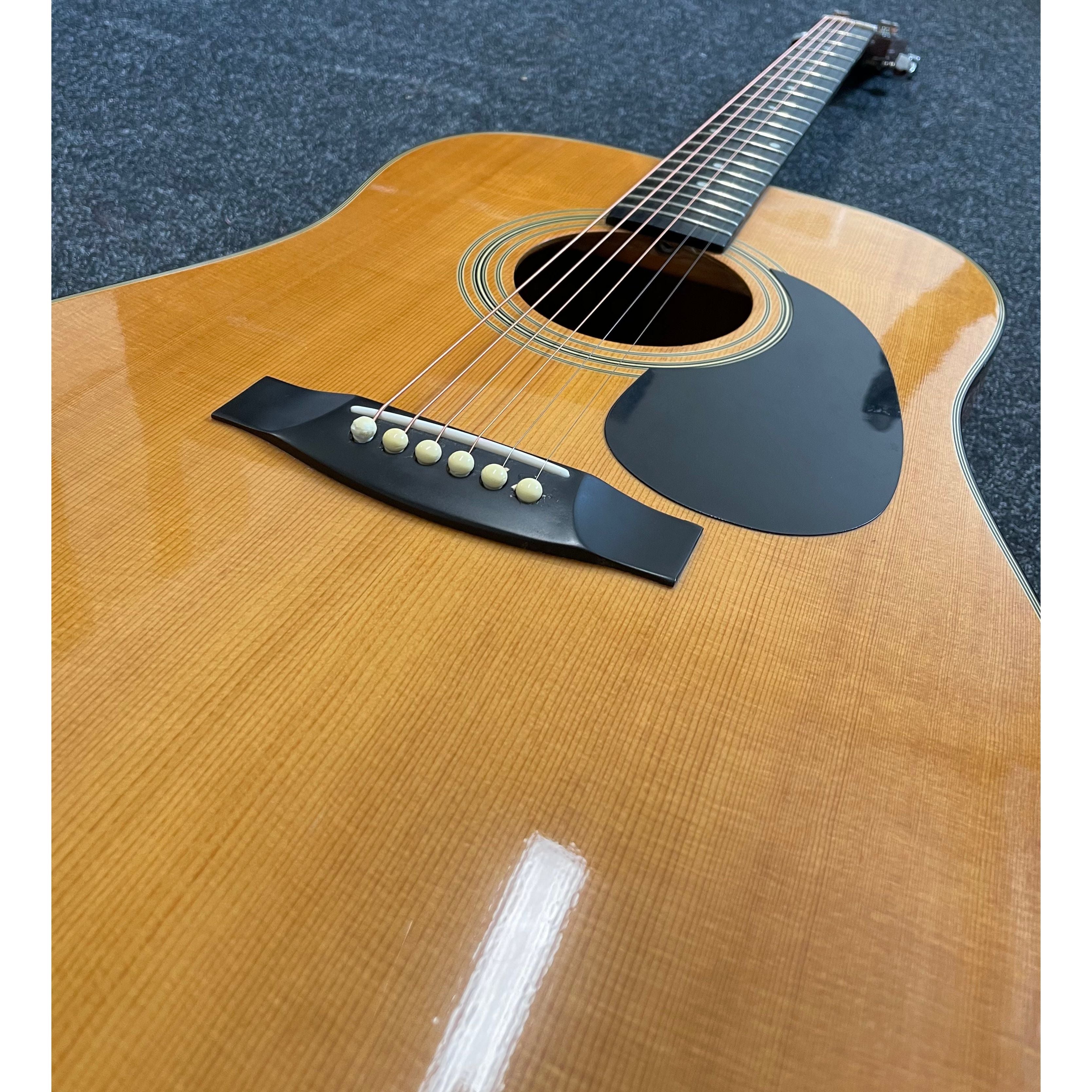 Hohner MW400N Dreadnought Acoustic Guitar, Korea, 1990's, in Natural Pre-Owned