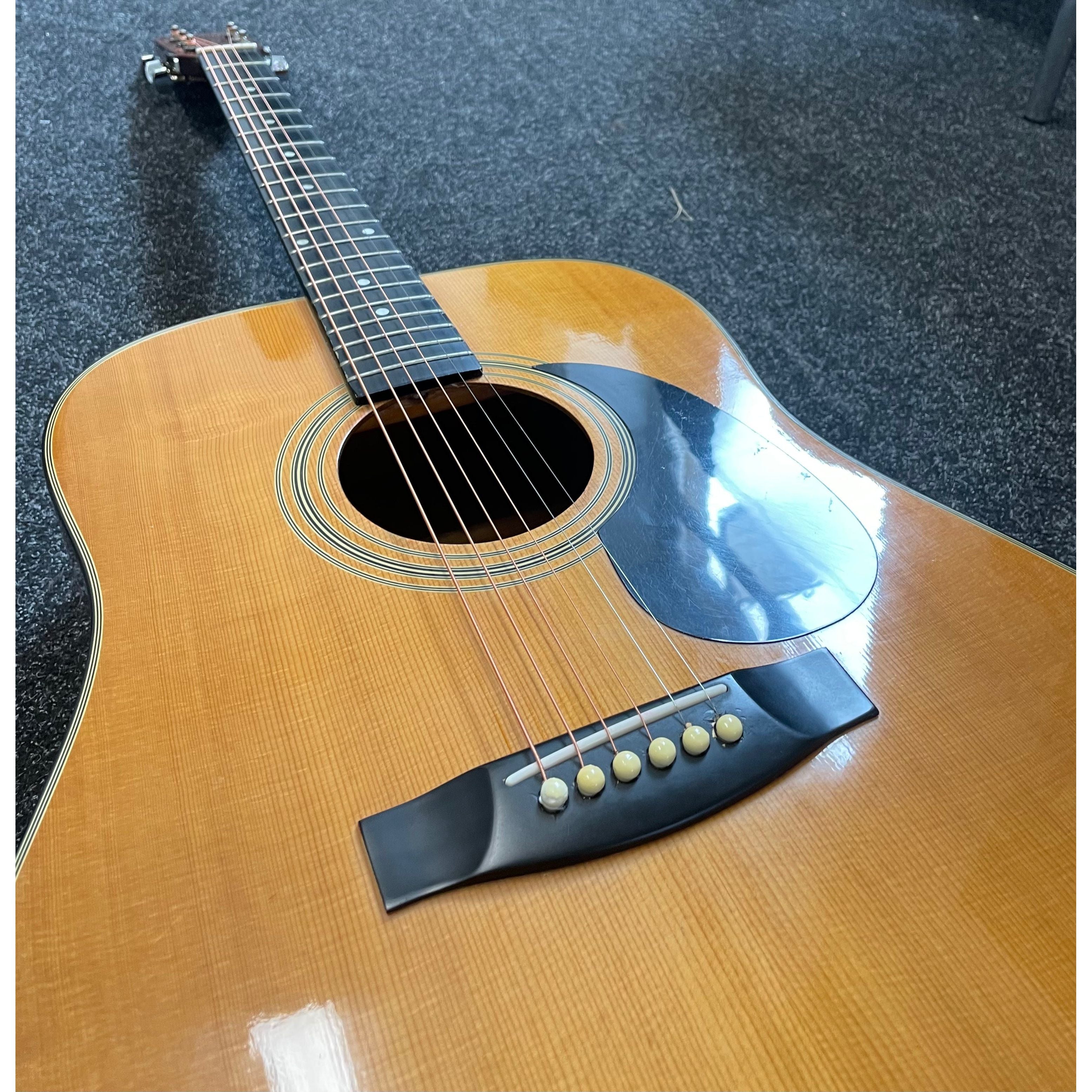 Hohner MW400N Dreadnought Acoustic Guitar, Korea, 1990's, in Natural Pre-Owned