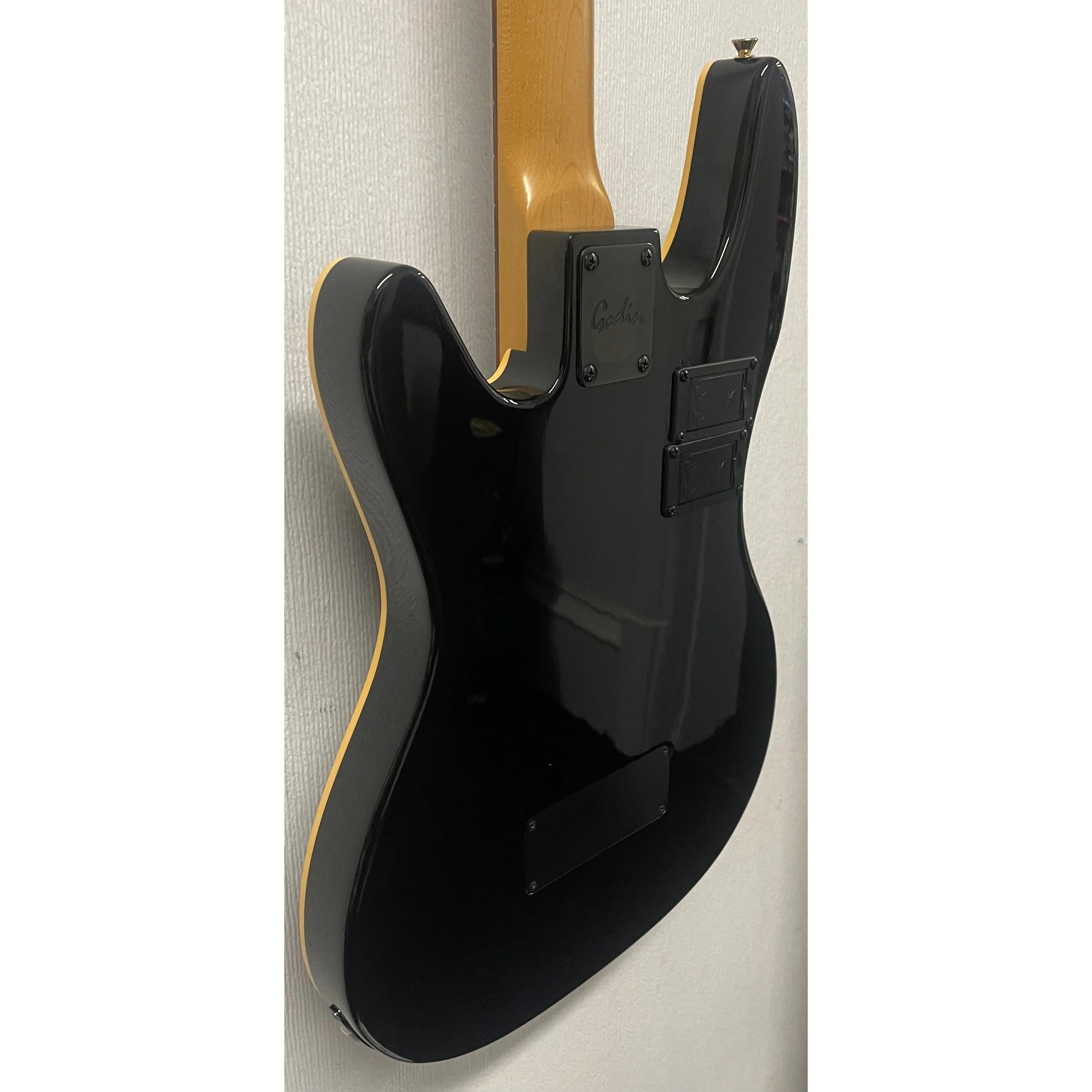 Godin/LR Baggs Hollowbody Electro Acoustic Bass Guitar in Black with Gigbag Pre-Owned