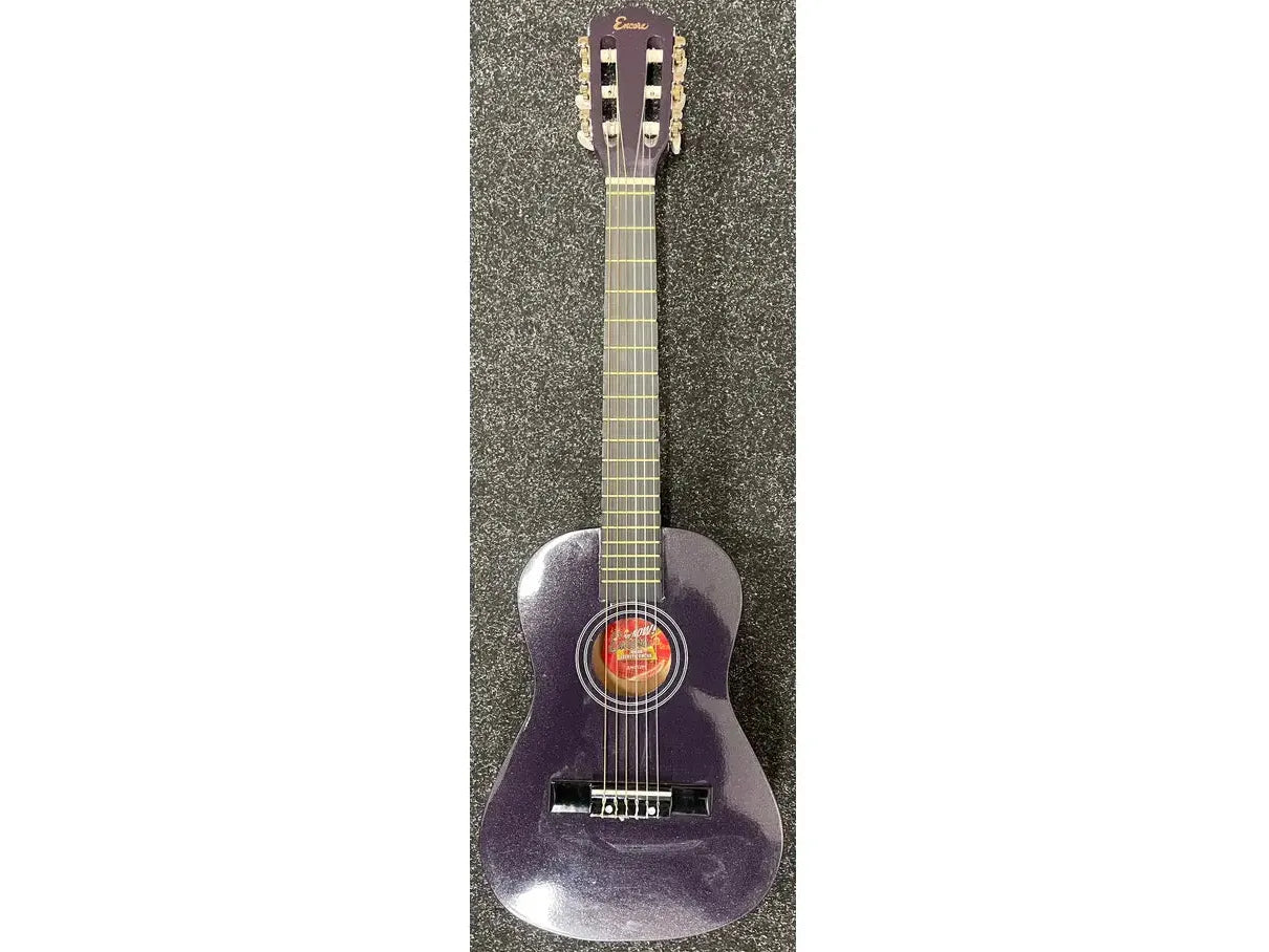 Encore Classical Guitar 1/2 Size in Purple Sparkle Pre-Owned