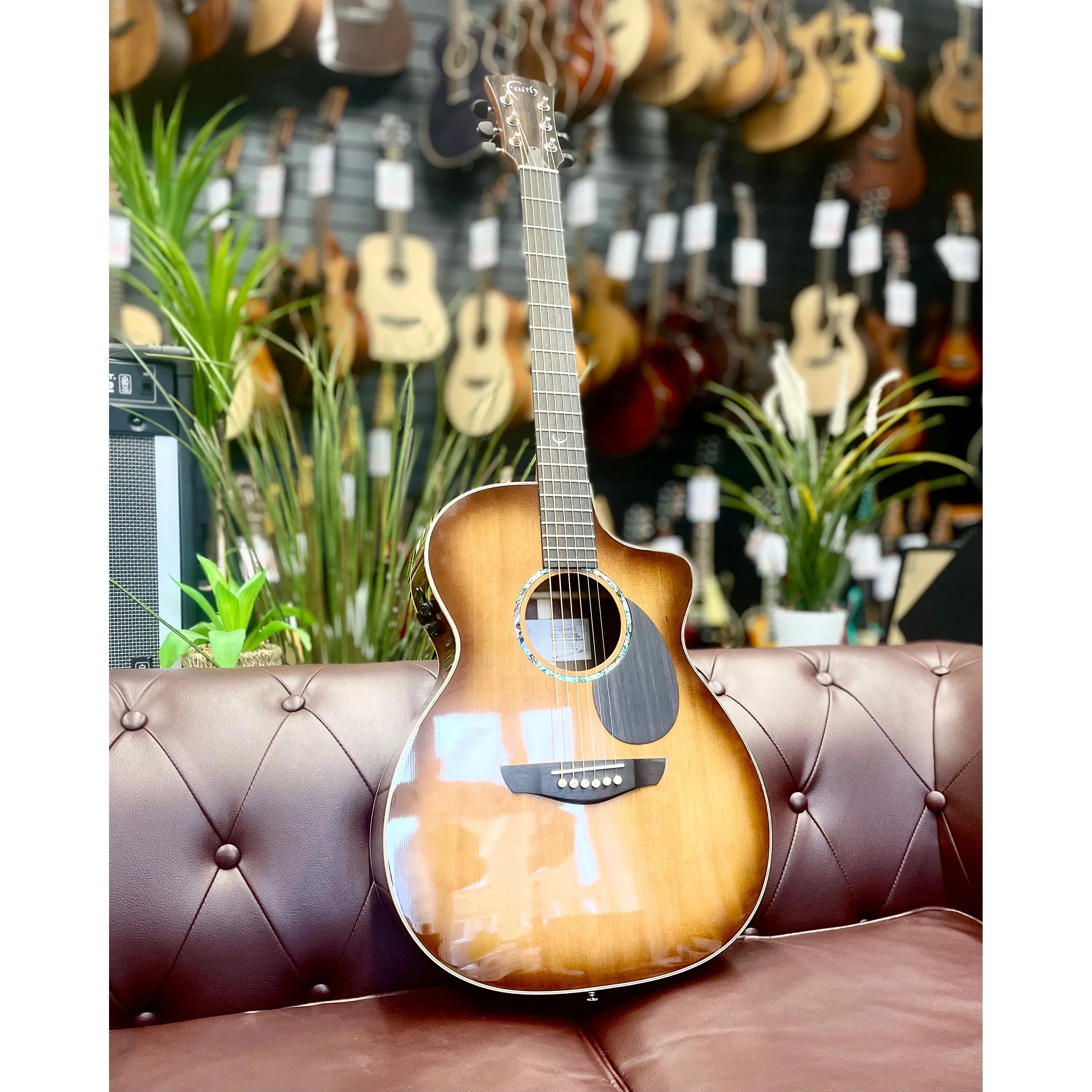 Faith Legacy Earth Electro Acoustic Guitar Claro Walnut Limited Edition