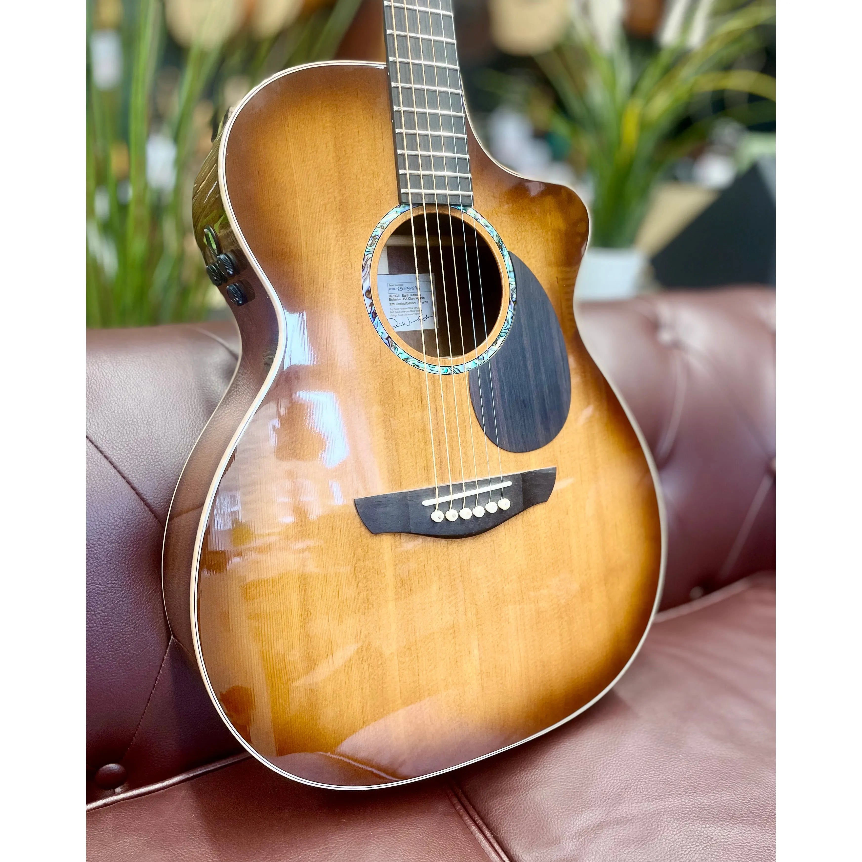 Faith Legacy Earth Electro Acoustic Guitar Claro Walnut Limited Edition
