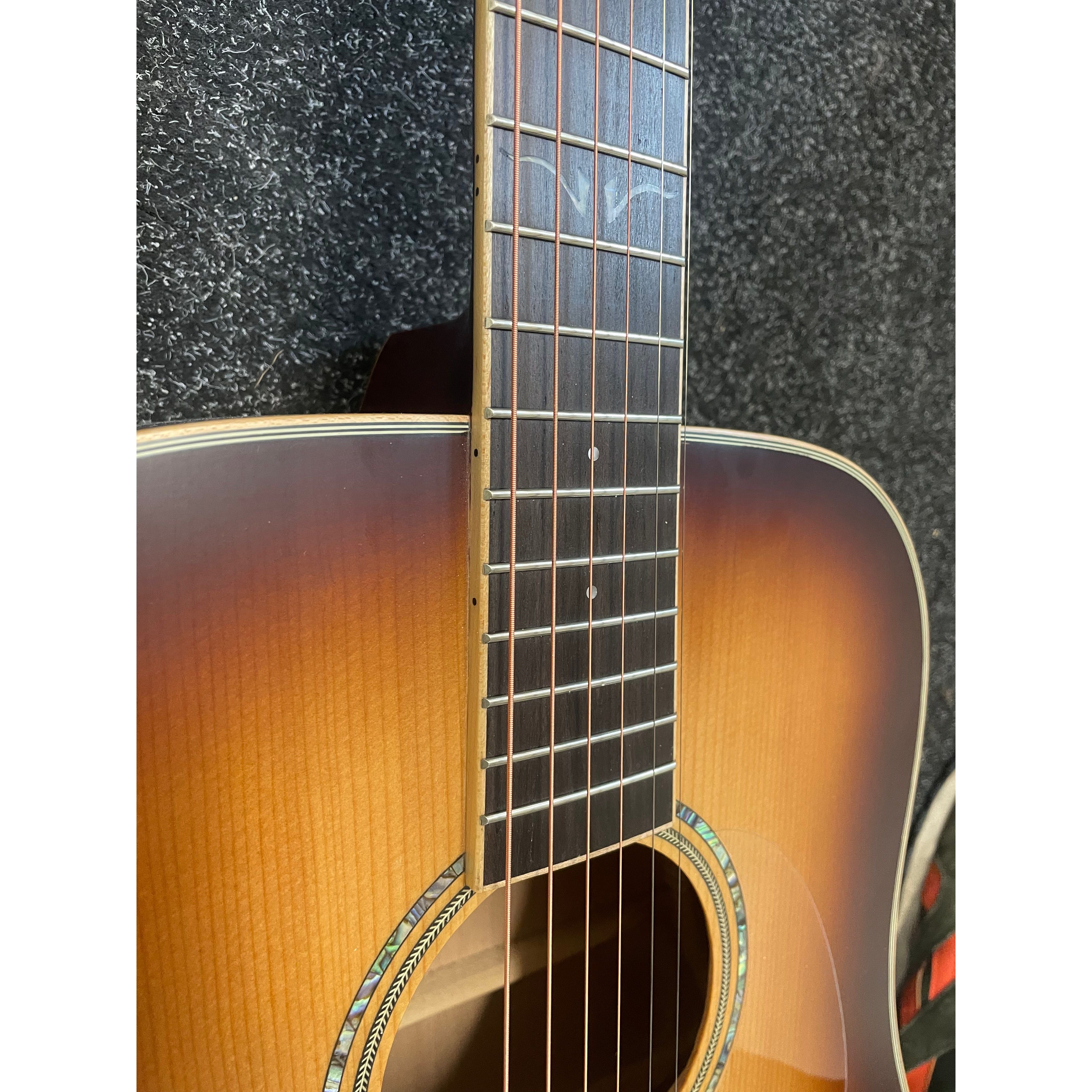 Vintage V501TSB Dreadnought Acoustic Guitar in Satin Tobacco Sunburst Pre-Owned
