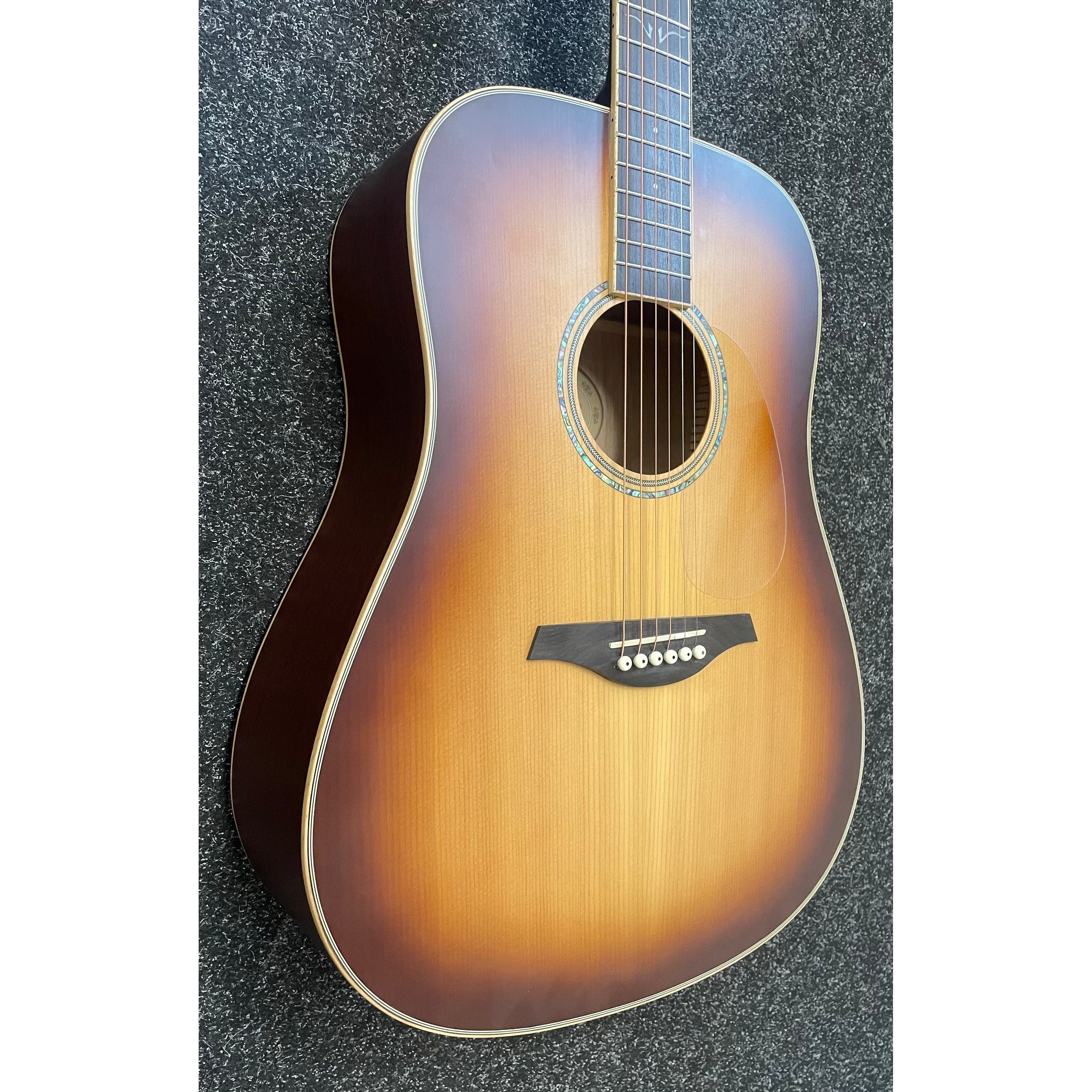 Vintage V501TSB Dreadnought Acoustic Guitar in Satin Tobacco Sunburst Pre-Owned