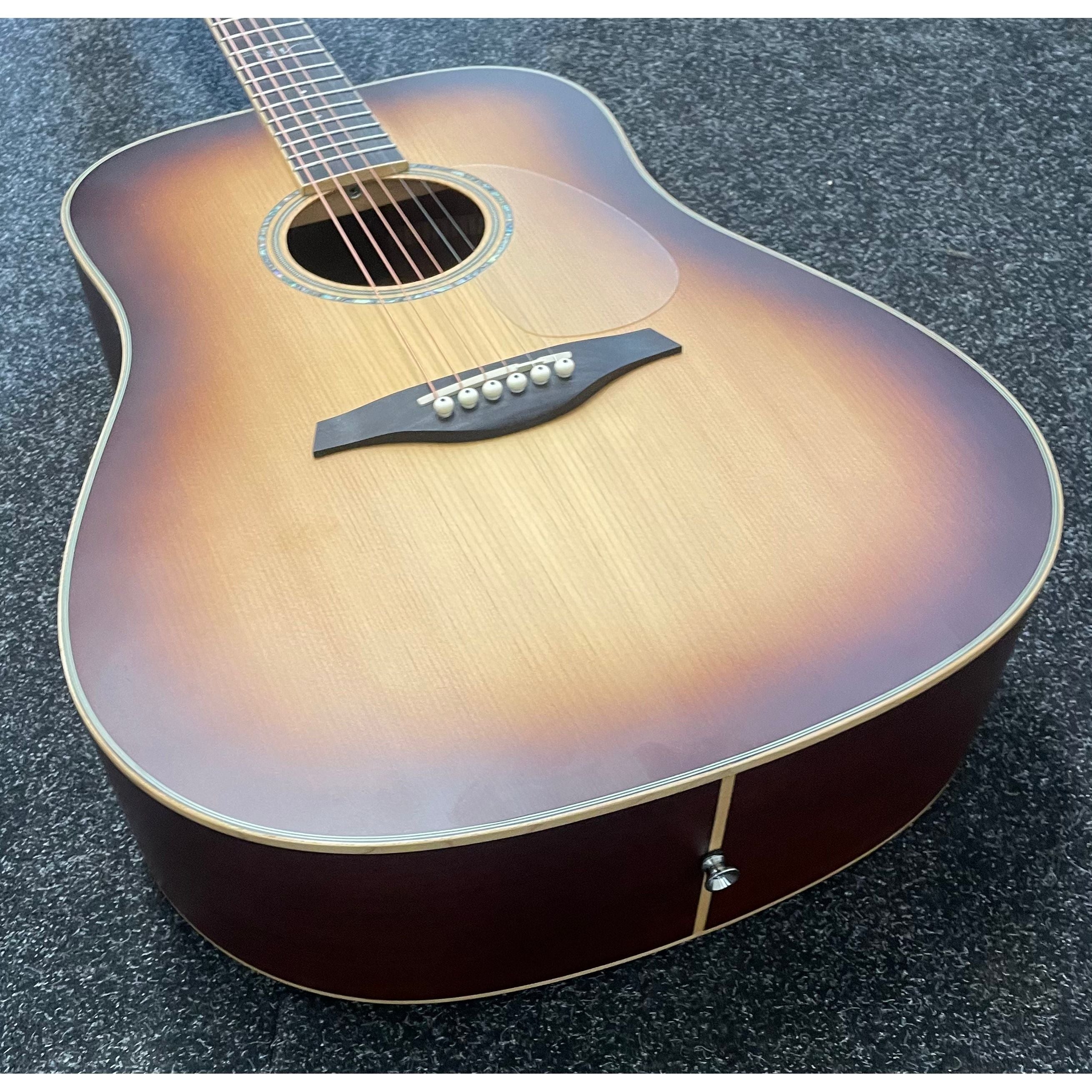 Vintage V501TSB Dreadnought Acoustic Guitar in Satin Tobacco Sunburst Pre-Owned