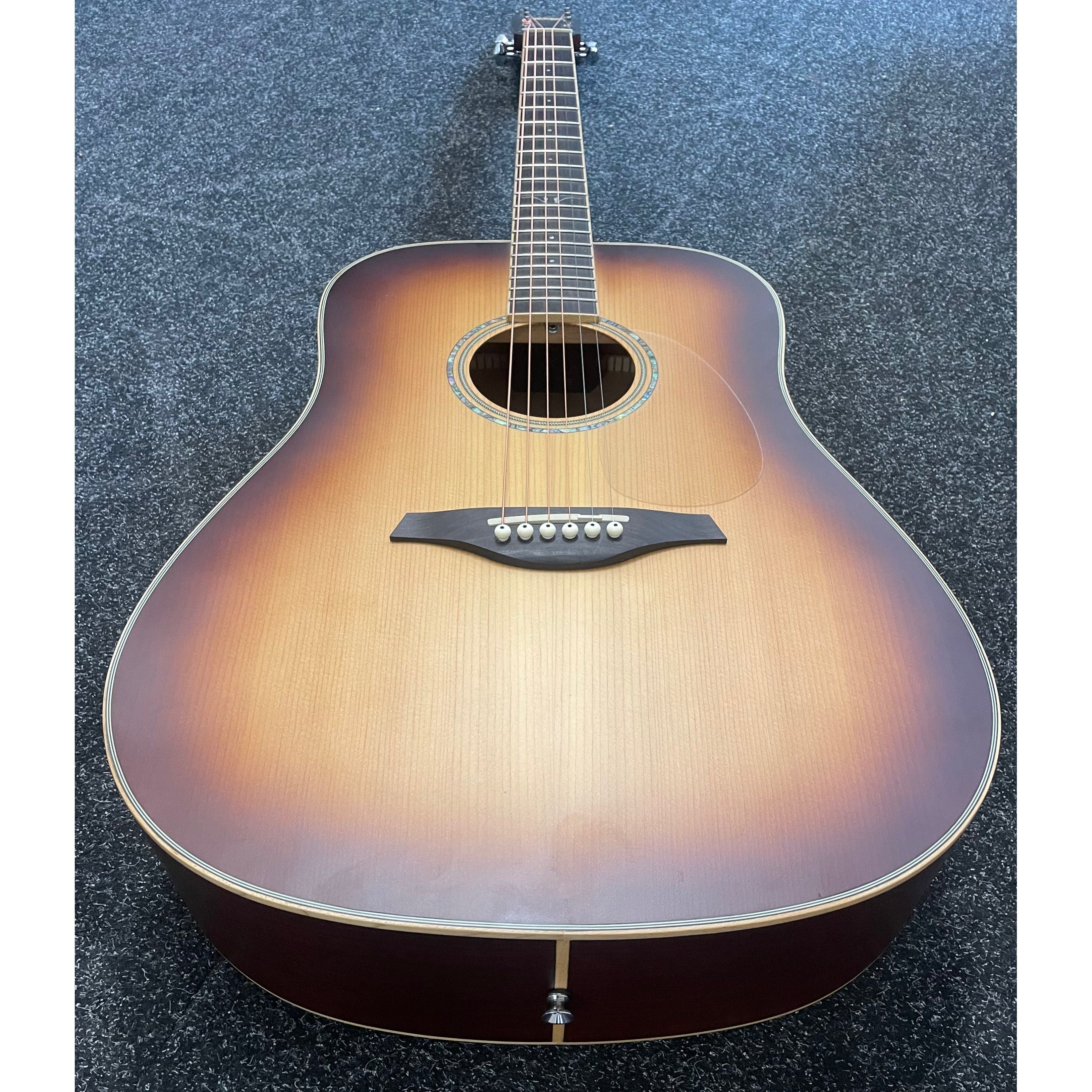 Vintage V501TSB Dreadnought Acoustic Guitar in Satin Tobacco Sunburst Pre-Owned