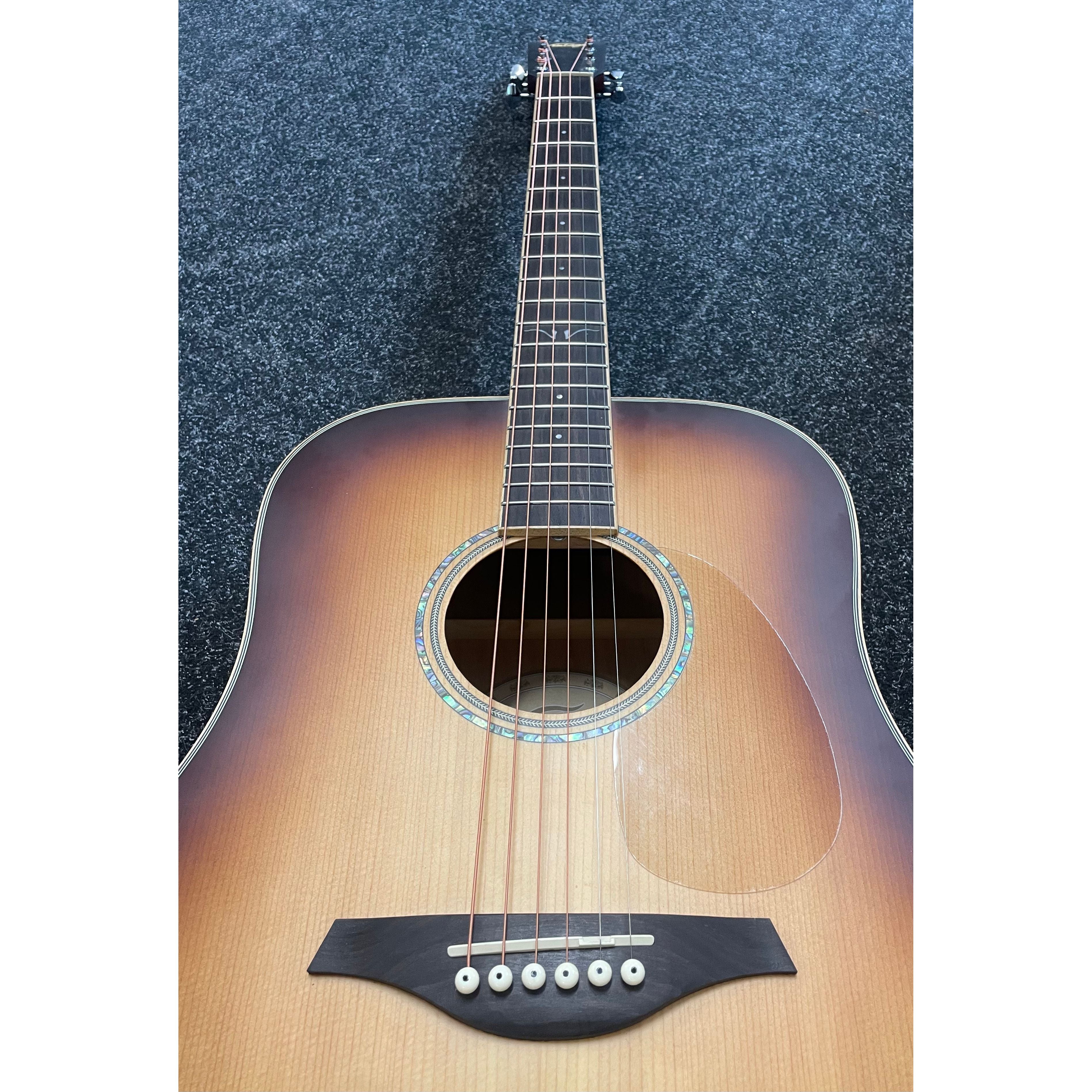 Vintage V501TSB Dreadnought Acoustic Guitar in Satin Tobacco Sunburst Pre-Owned