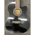 Blue Moon GR52007K Acoustic Guitar with Cutaway in Gloss Black Pre-Owned