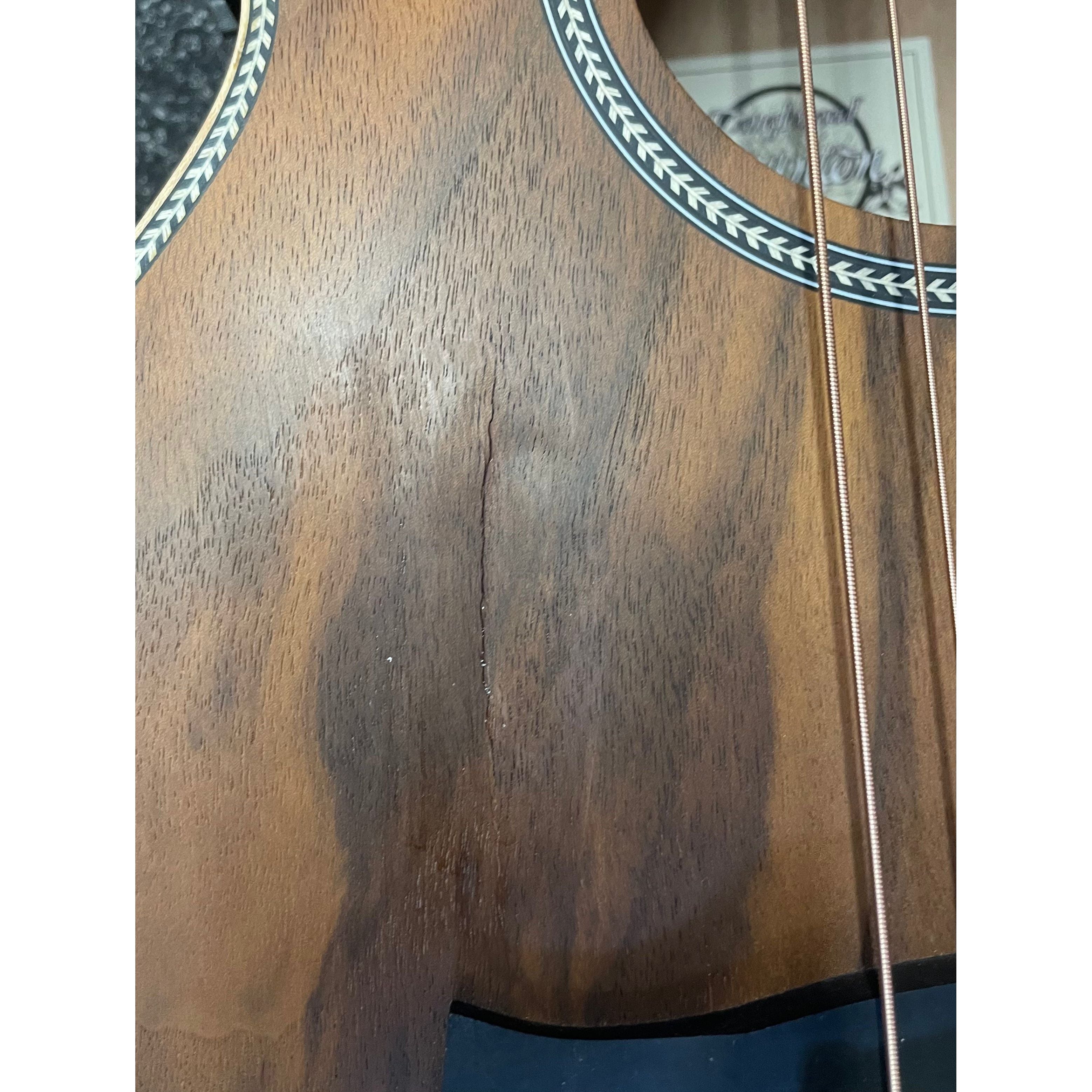 Tanglewood Reunion Pro Travel Electro Acoustic Guitar in Black Walnut B STOCK