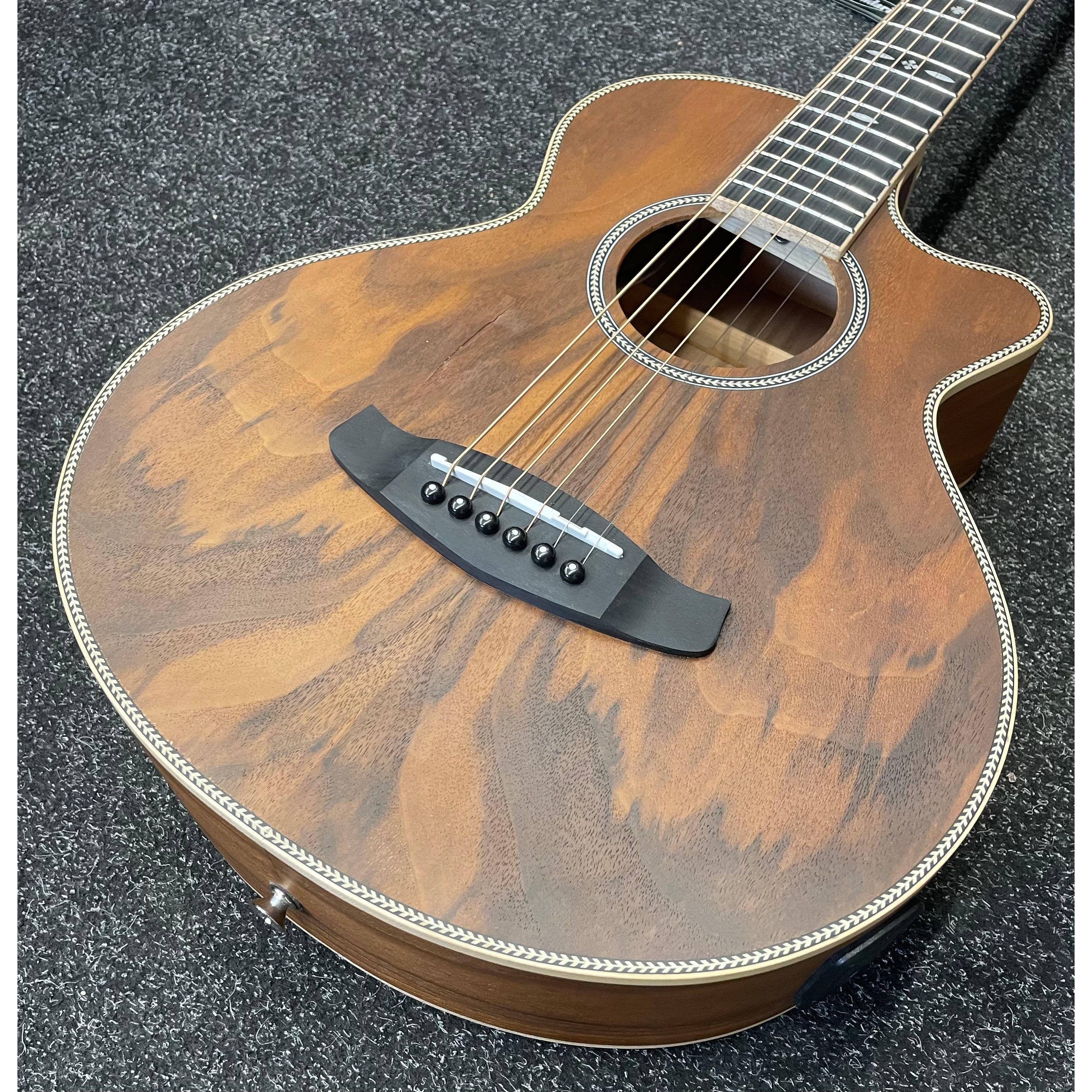 Tanglewood Reunion Pro Travel Electro Acoustic Guitar in Black Walnut B STOCK
