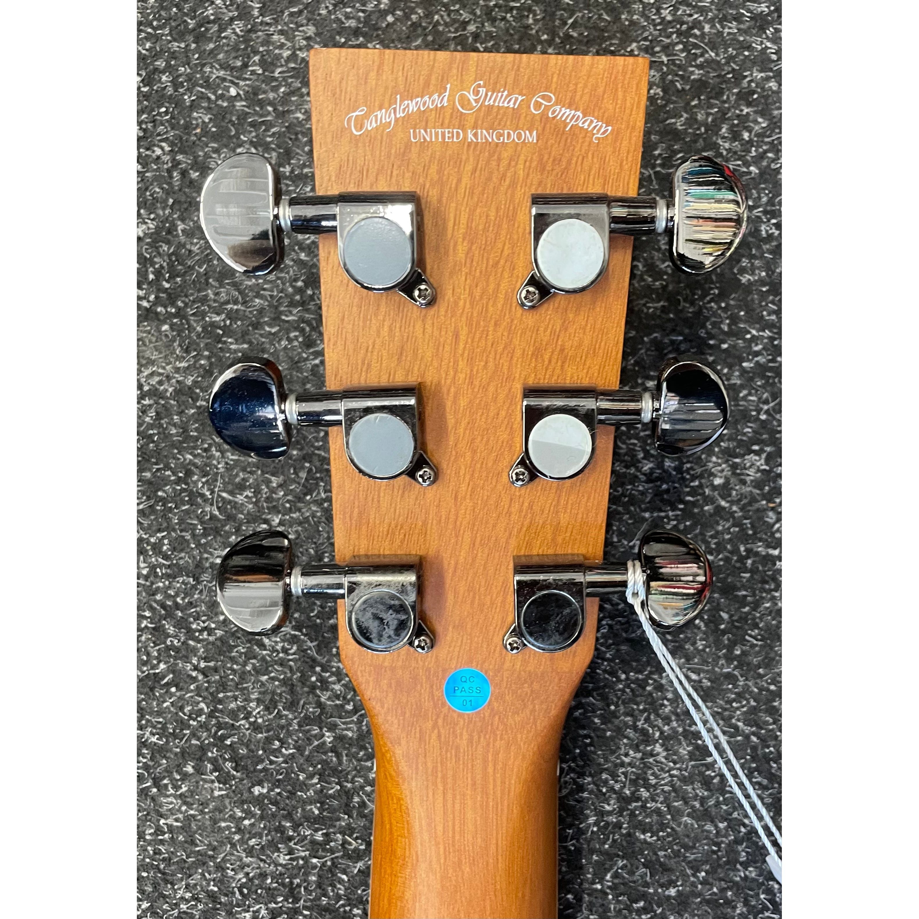 Tanglewood Reunion Pro Travel Electro Acoustic Guitar in Black Walnut B STOCK