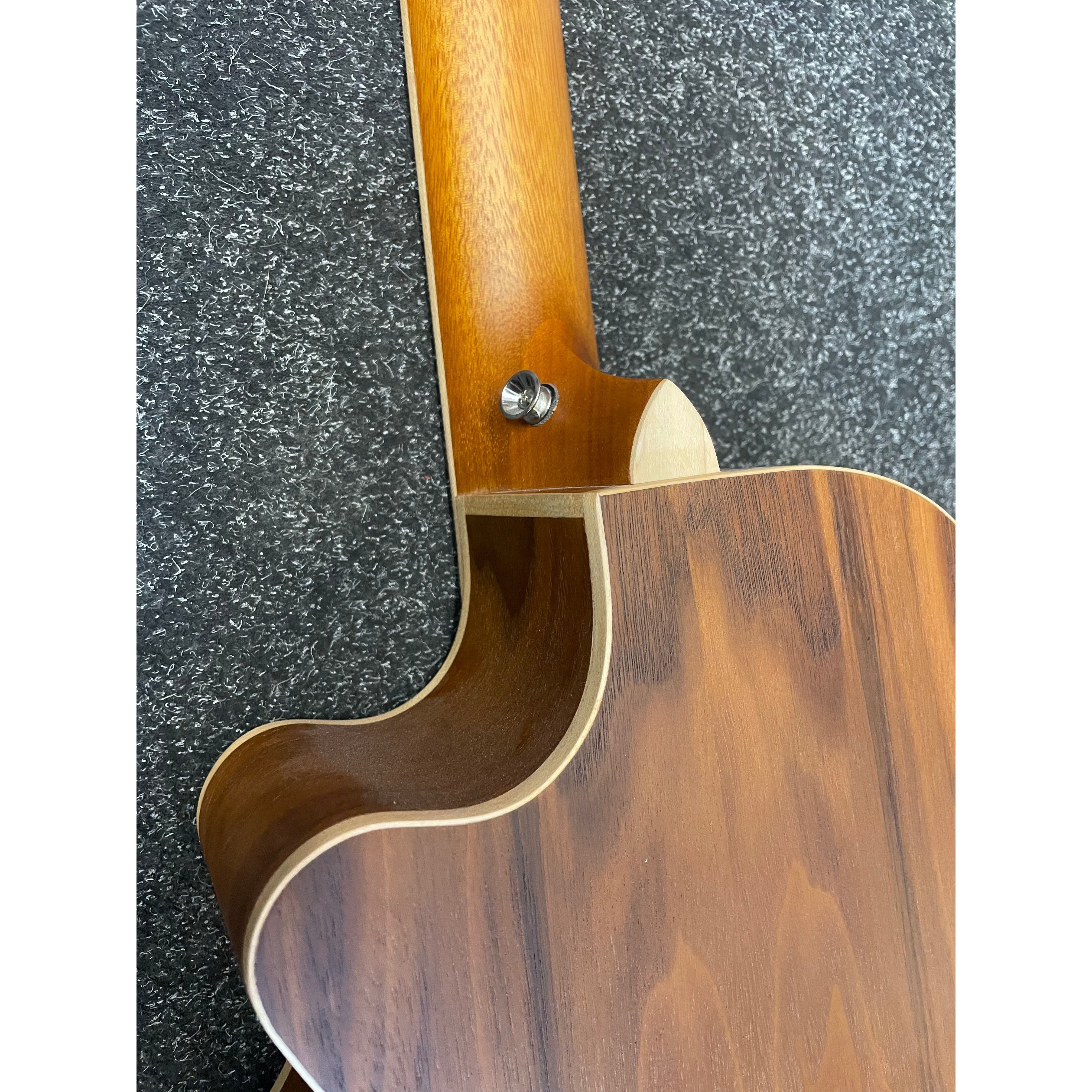 Tanglewood Reunion Pro Travel Electro Acoustic Guitar in Black Walnut B STOCK