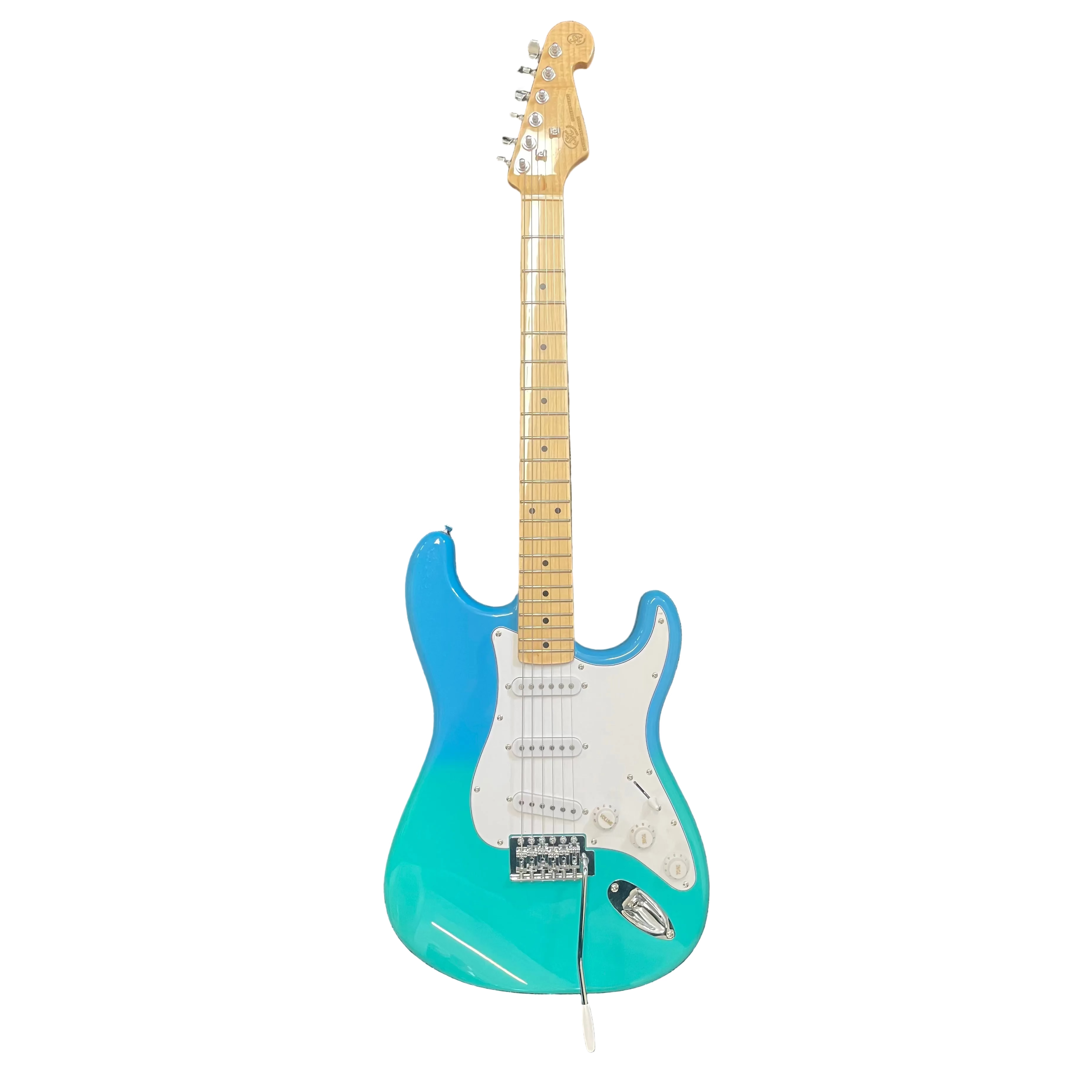 SX Strat Style Modern Series Electric Guitar in Blue Fade with Gigbag Pre-Owned