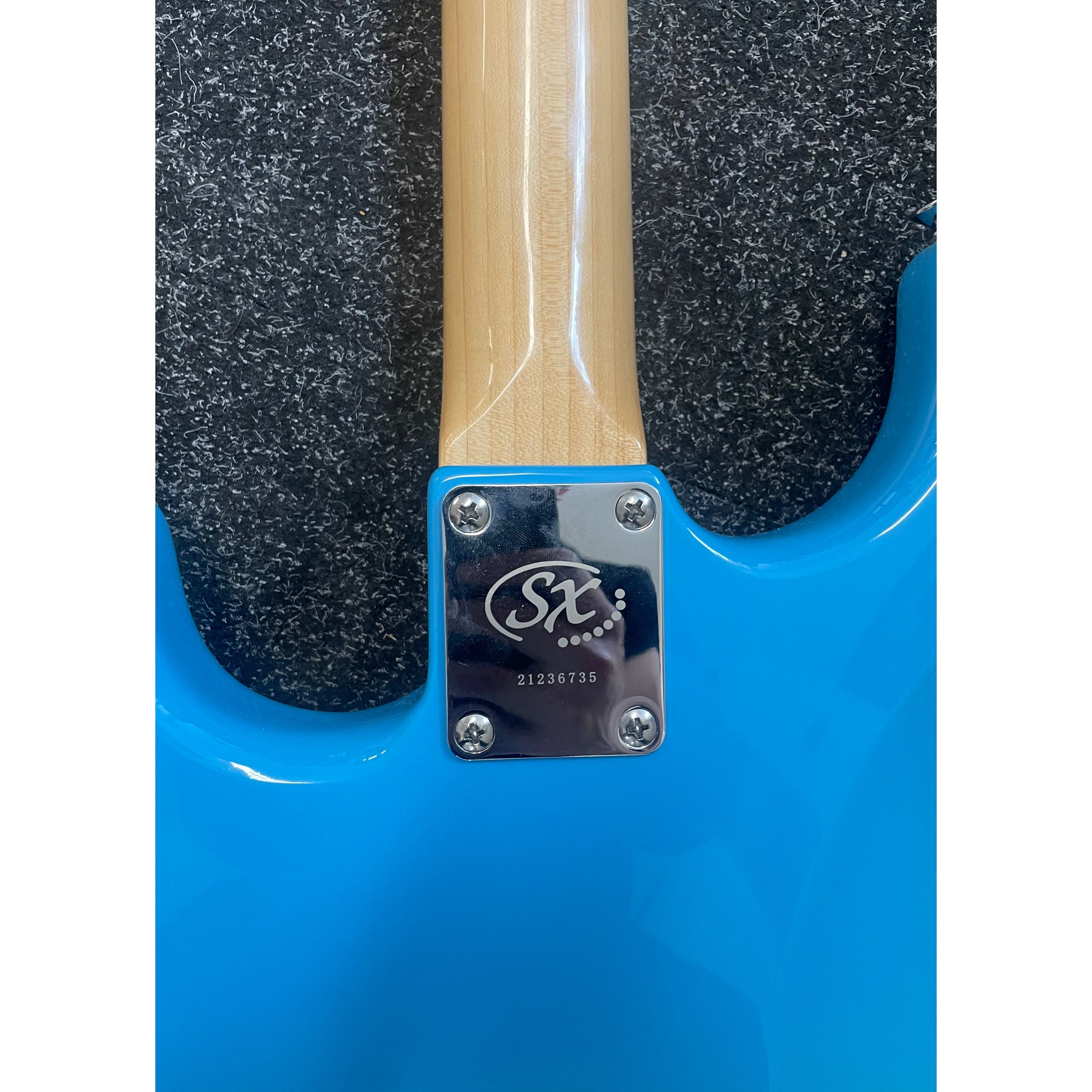 SX Strat Style Modern Series Electric Guitar in Blue Fade with Gigbag Pre-Owned
