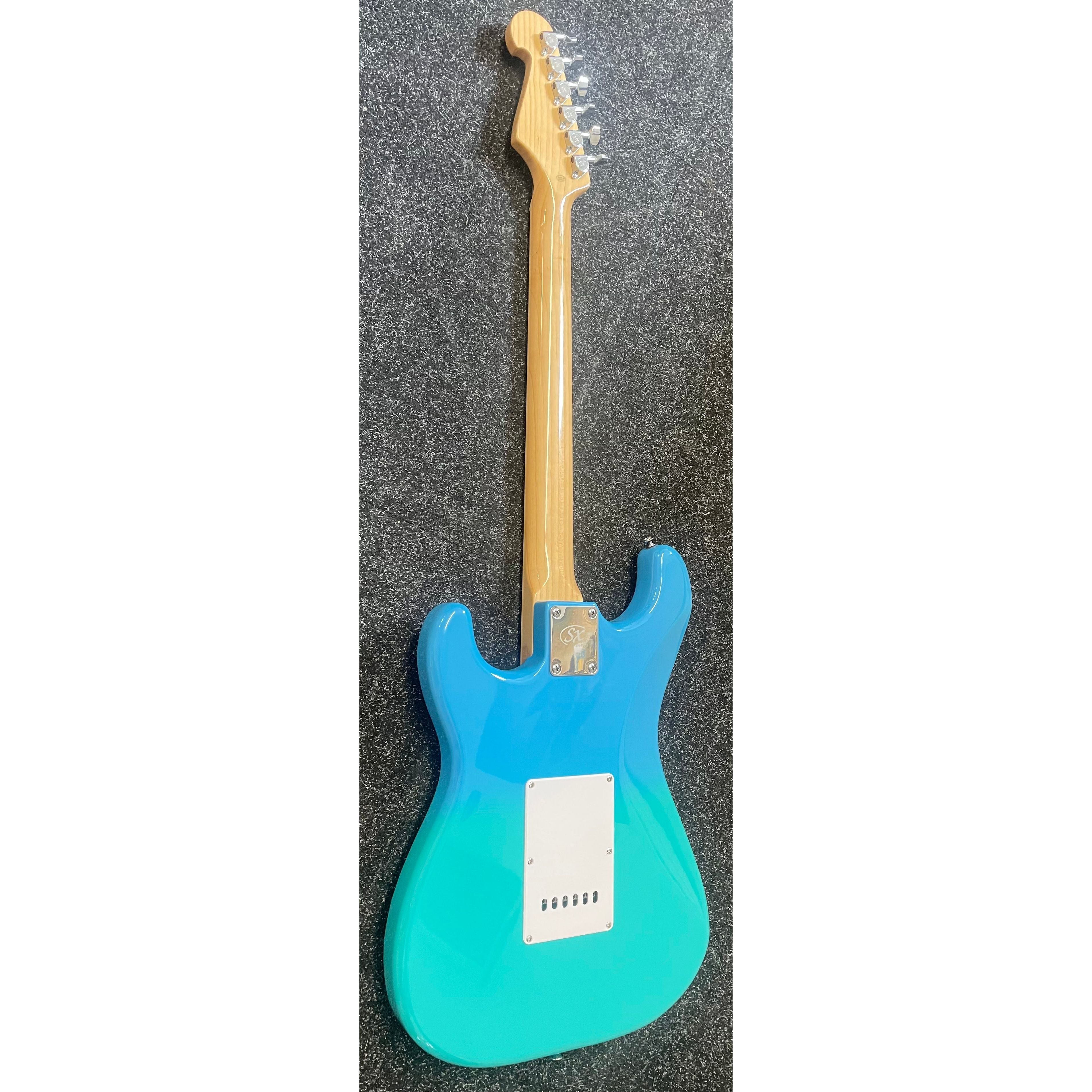 SX Strat Style Modern Series Electric Guitar in Blue Fade with Gigbag Pre-Owned