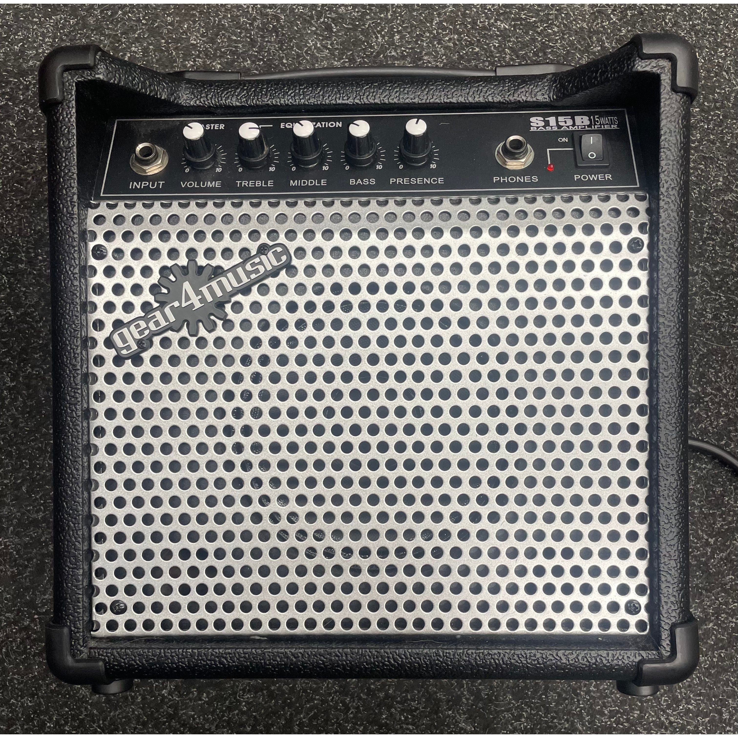 Gear4Music S15B Bass Amplifier Pre-Owned