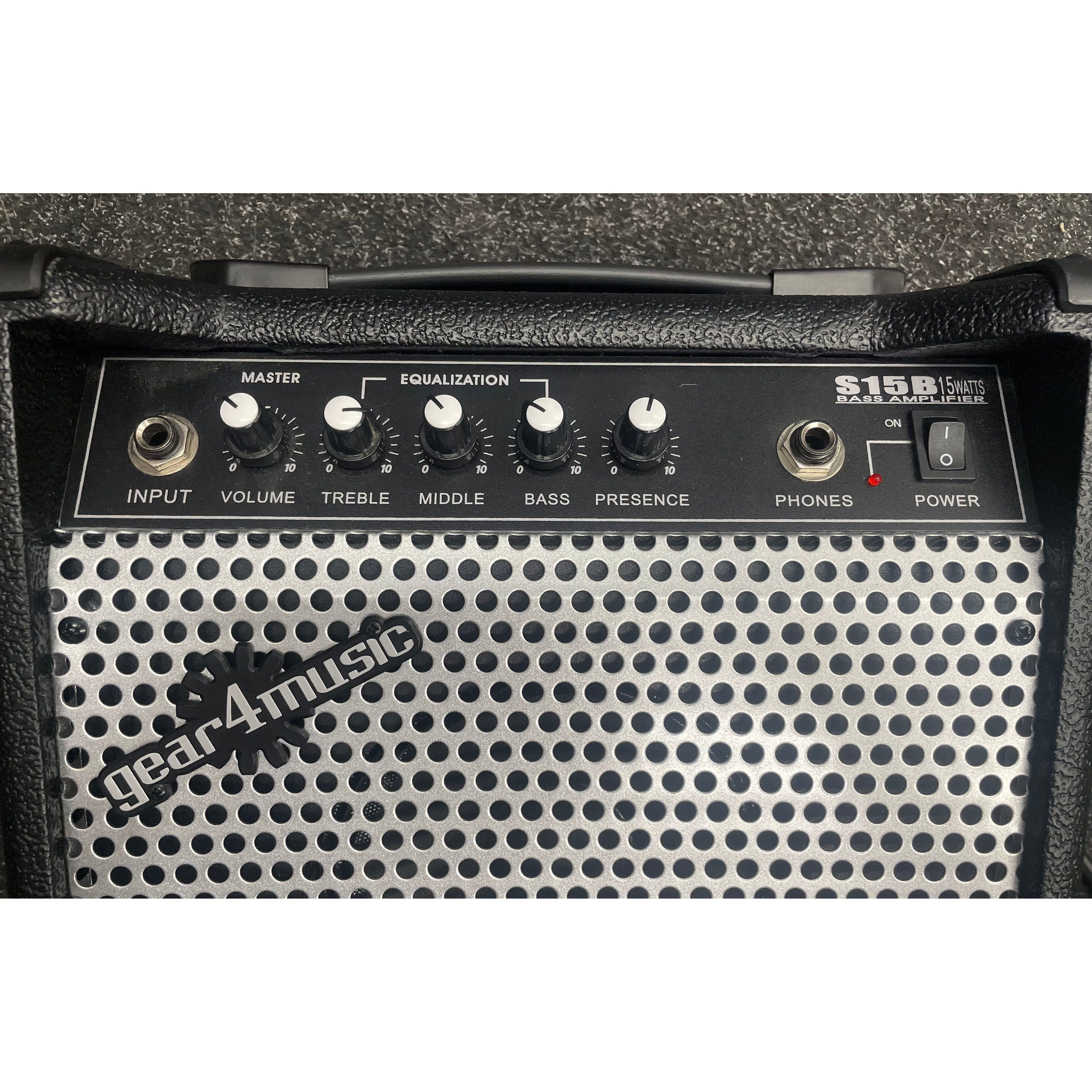 Gear4Music S15B Bass Amplifier Pre-Owned
