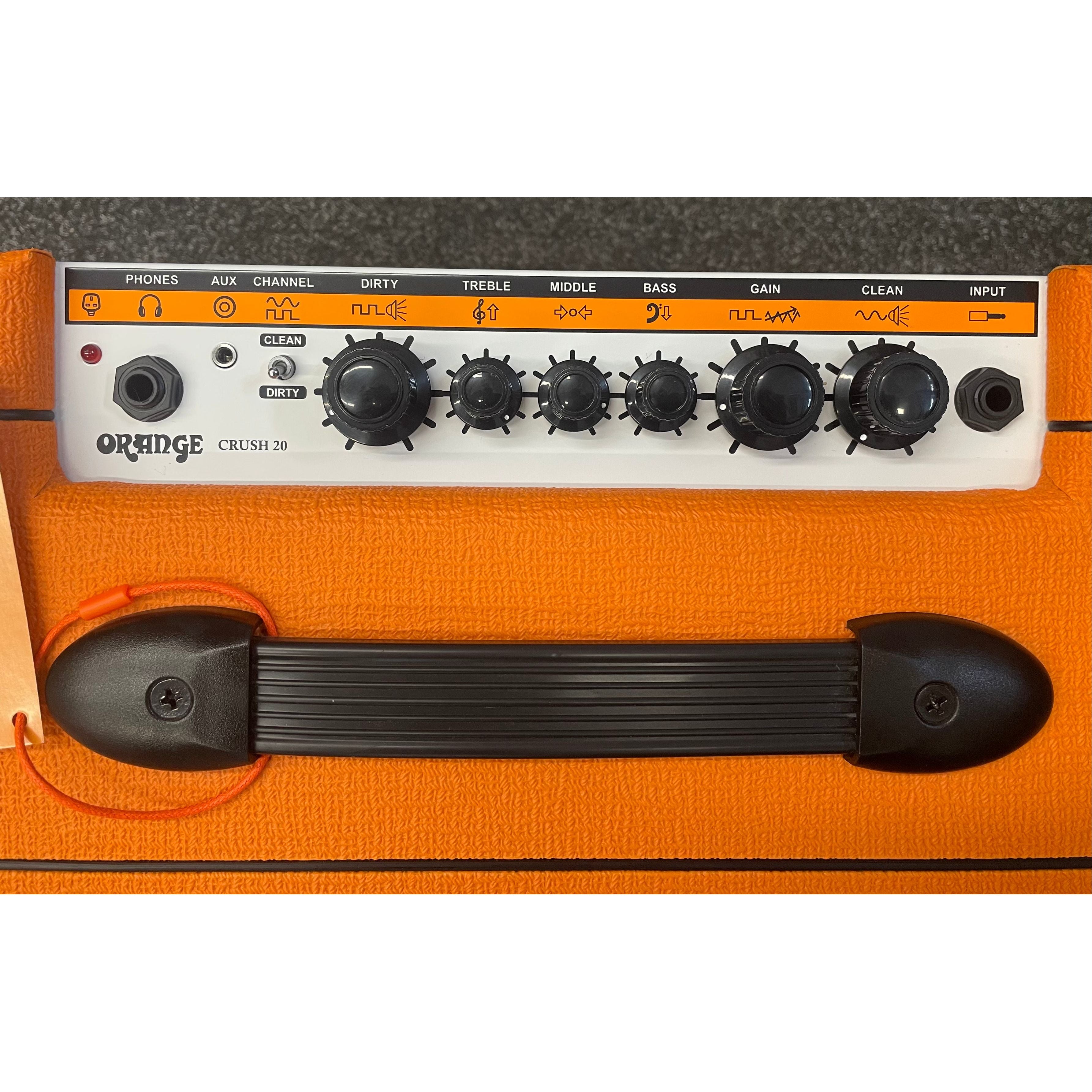 Orange Crush 20 Analog Combo Amplifier For Electric Guitar Pre-Owned