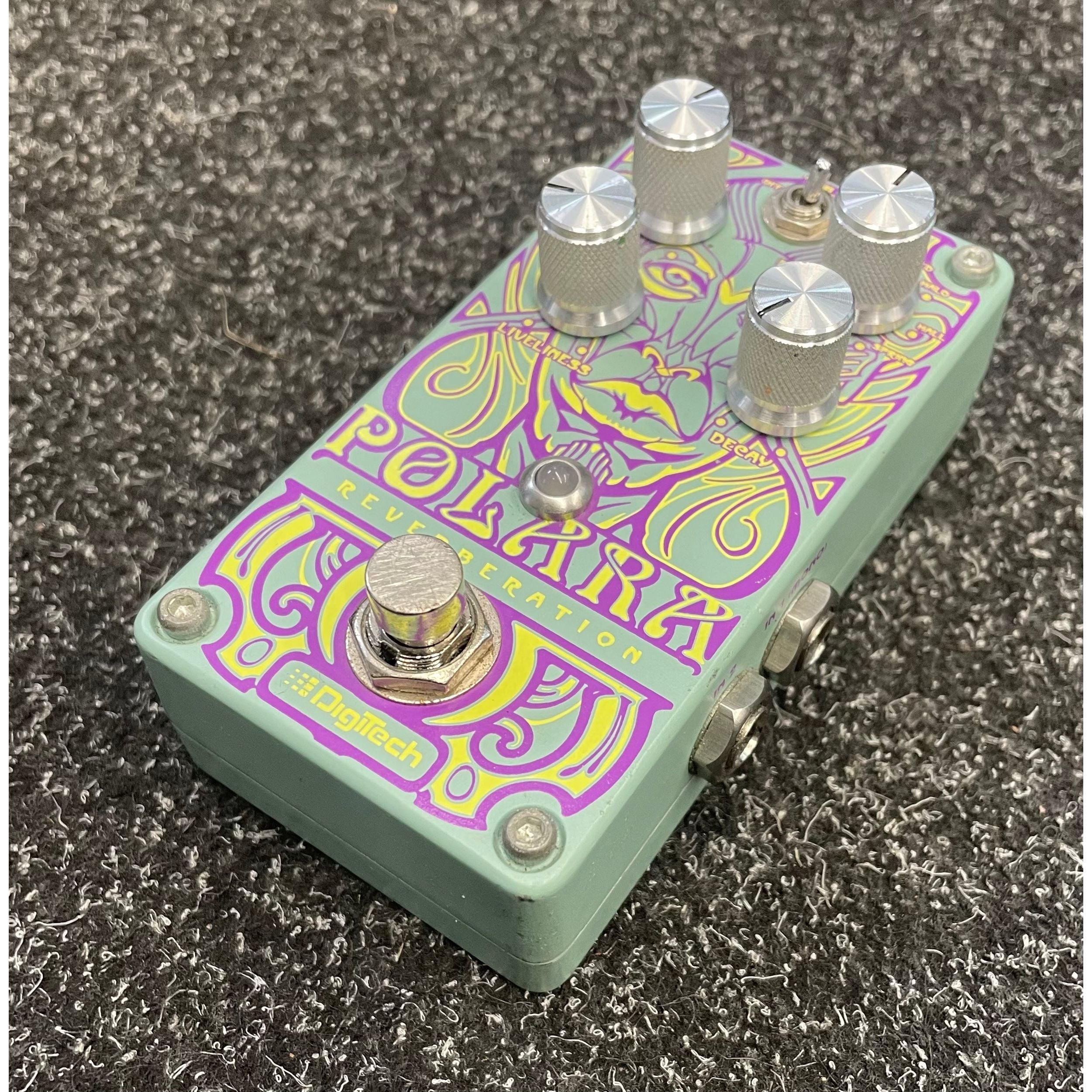 Digitech Polara Stereo Reverb Pedal Pre-Owned