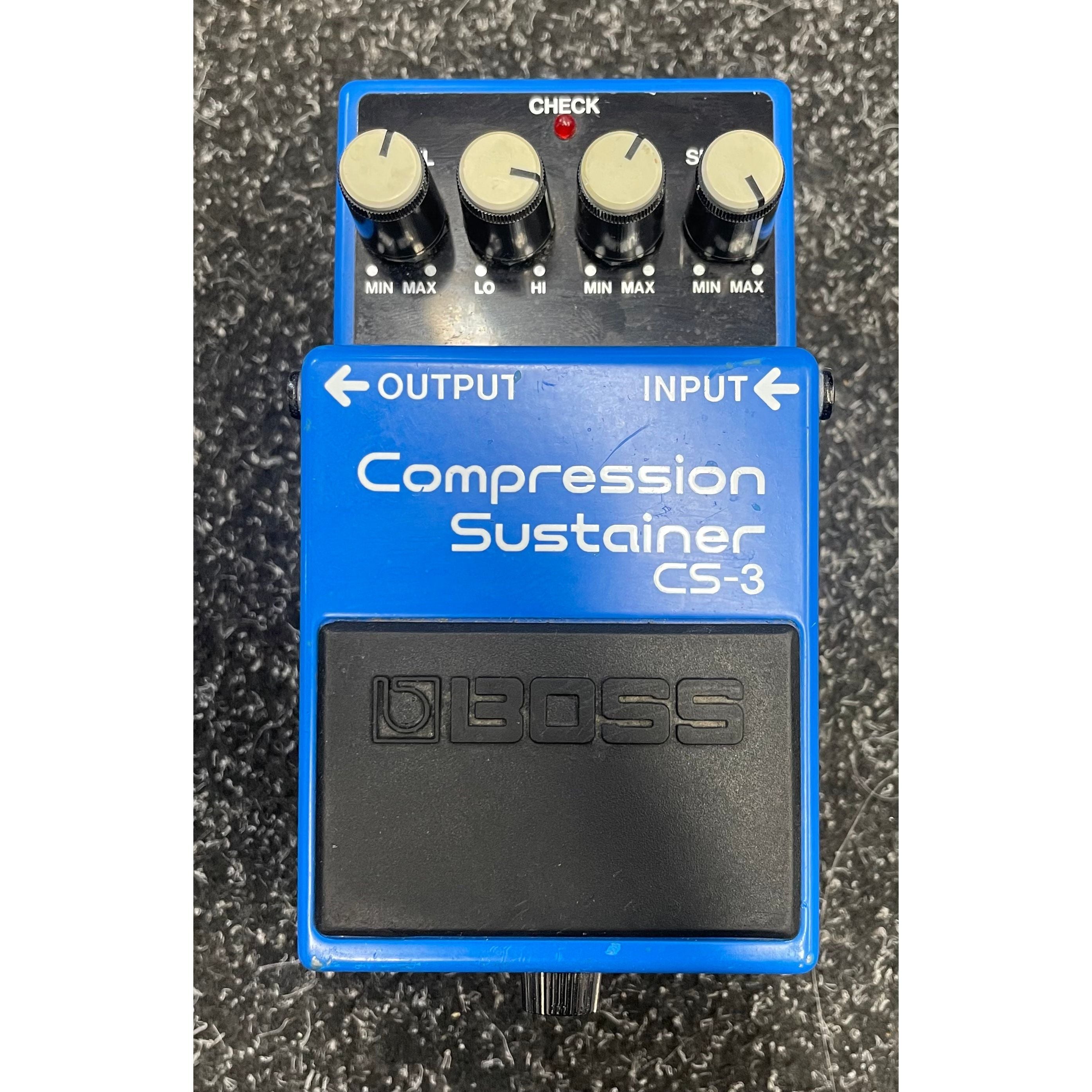 Boss CS-3 Compression Sustainer Pedal Pre-Owned