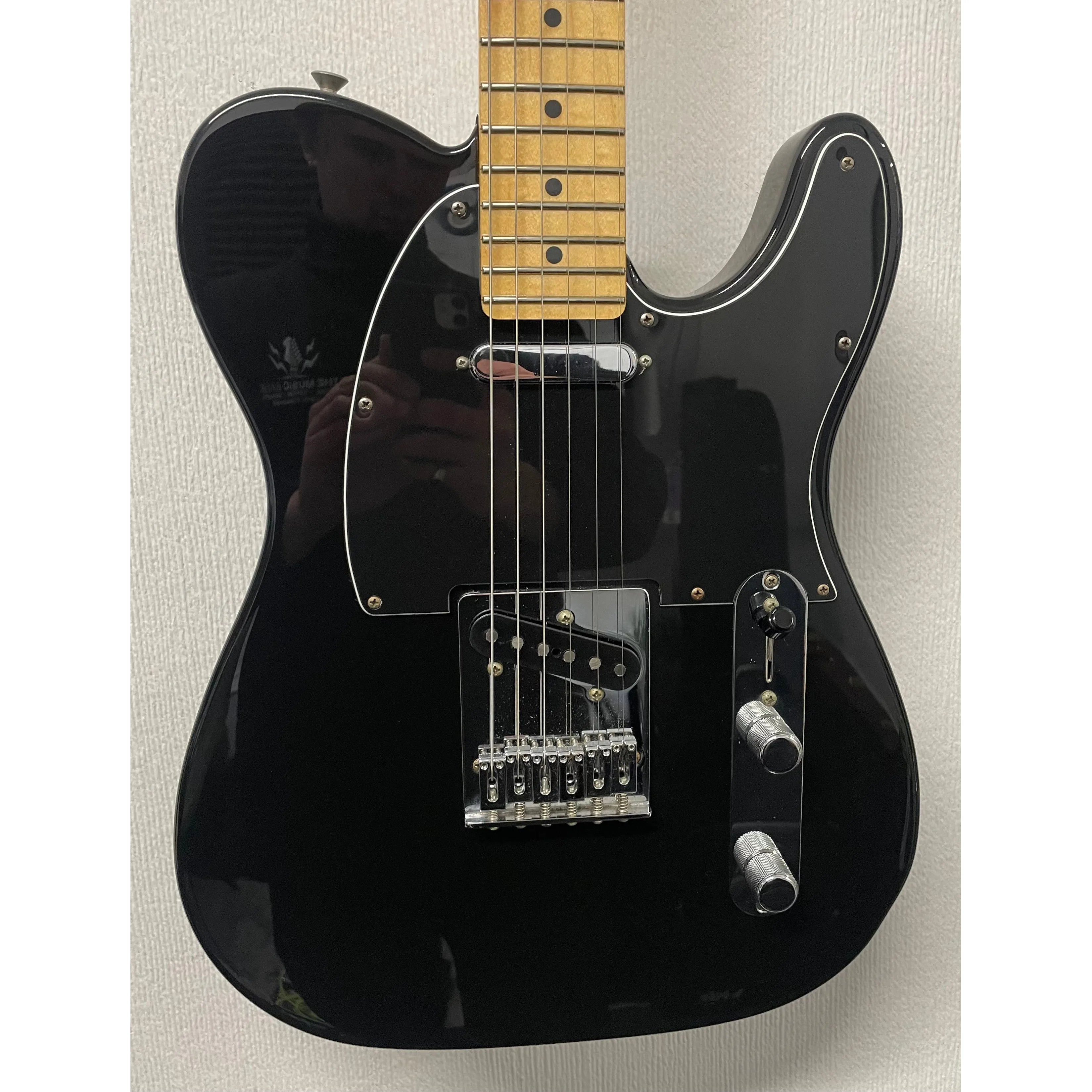 Fender Player Telecaster in Black, Mexican, 2021, 75th Anniversary Model with Gator Hardcase Pre-Owned