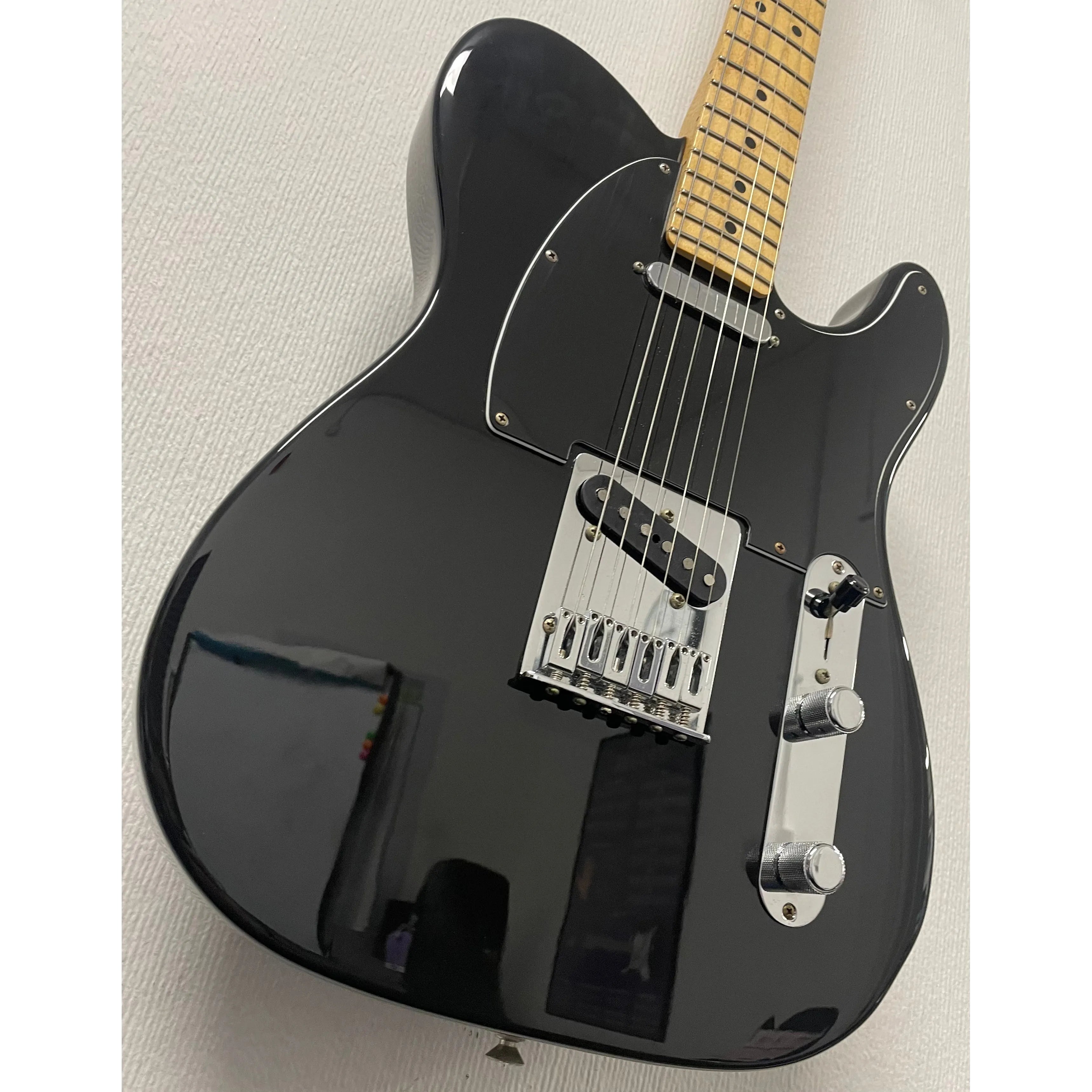 Fender Player Telecaster in Black, Mexican, 2021, 75th Anniversary Model with Gator Hardcase Pre-Owned