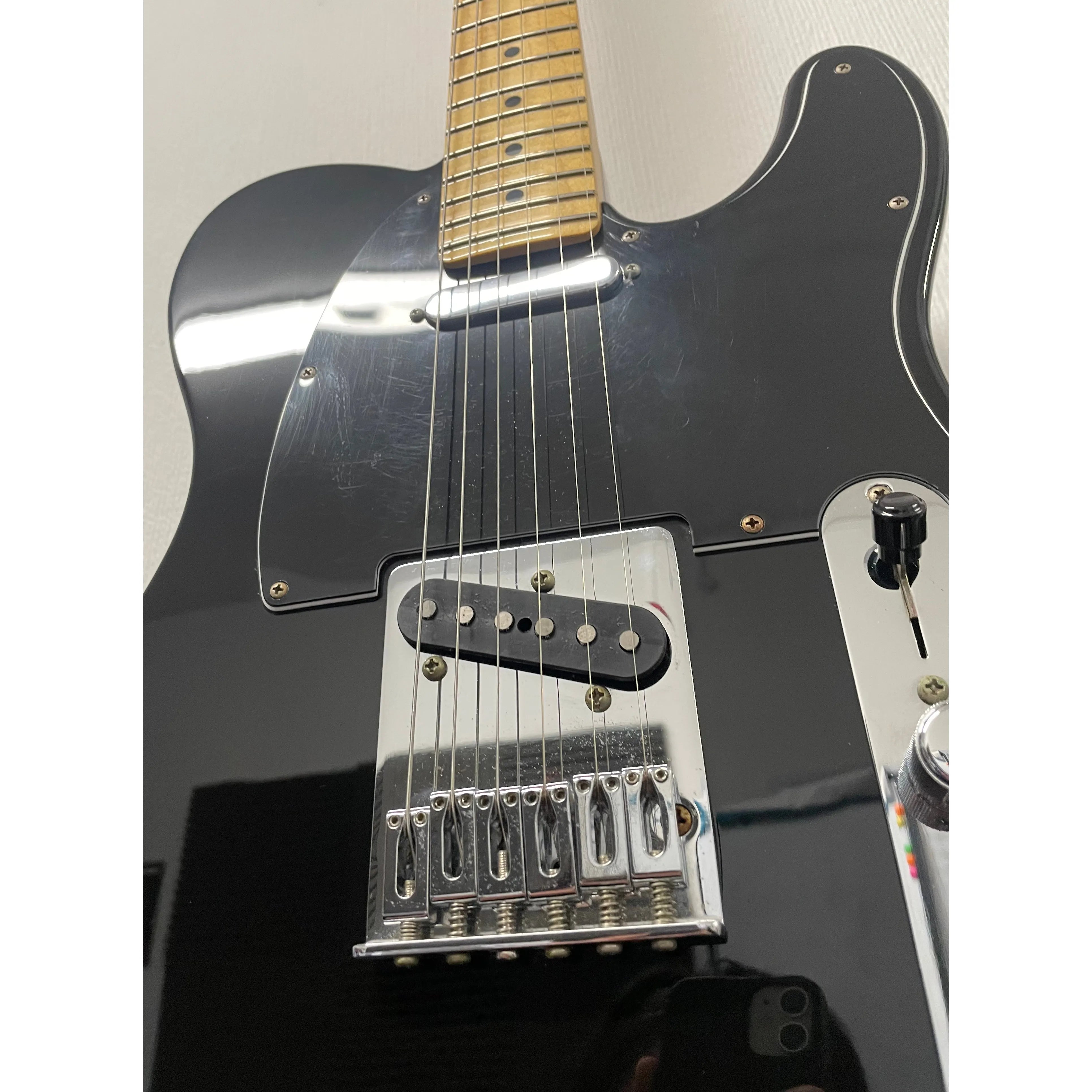 Fender Player Telecaster in Black, Mexican, 2021, 75th Anniversary Model with Gator Hardcase Pre-Owned