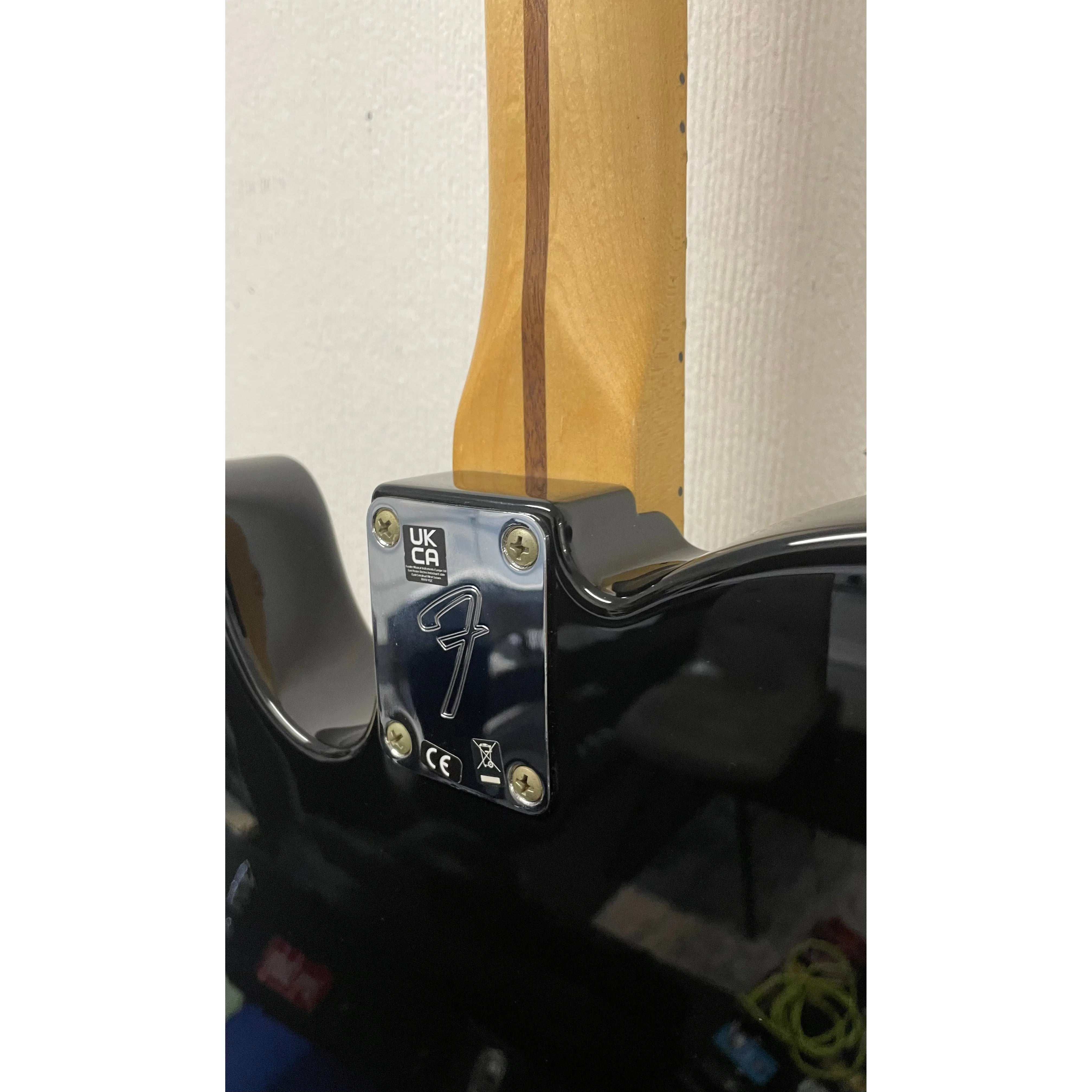 Fender Player Telecaster in Black, Mexican, 2021, 75th Anniversary Model with Gator Hardcase Pre-Owned