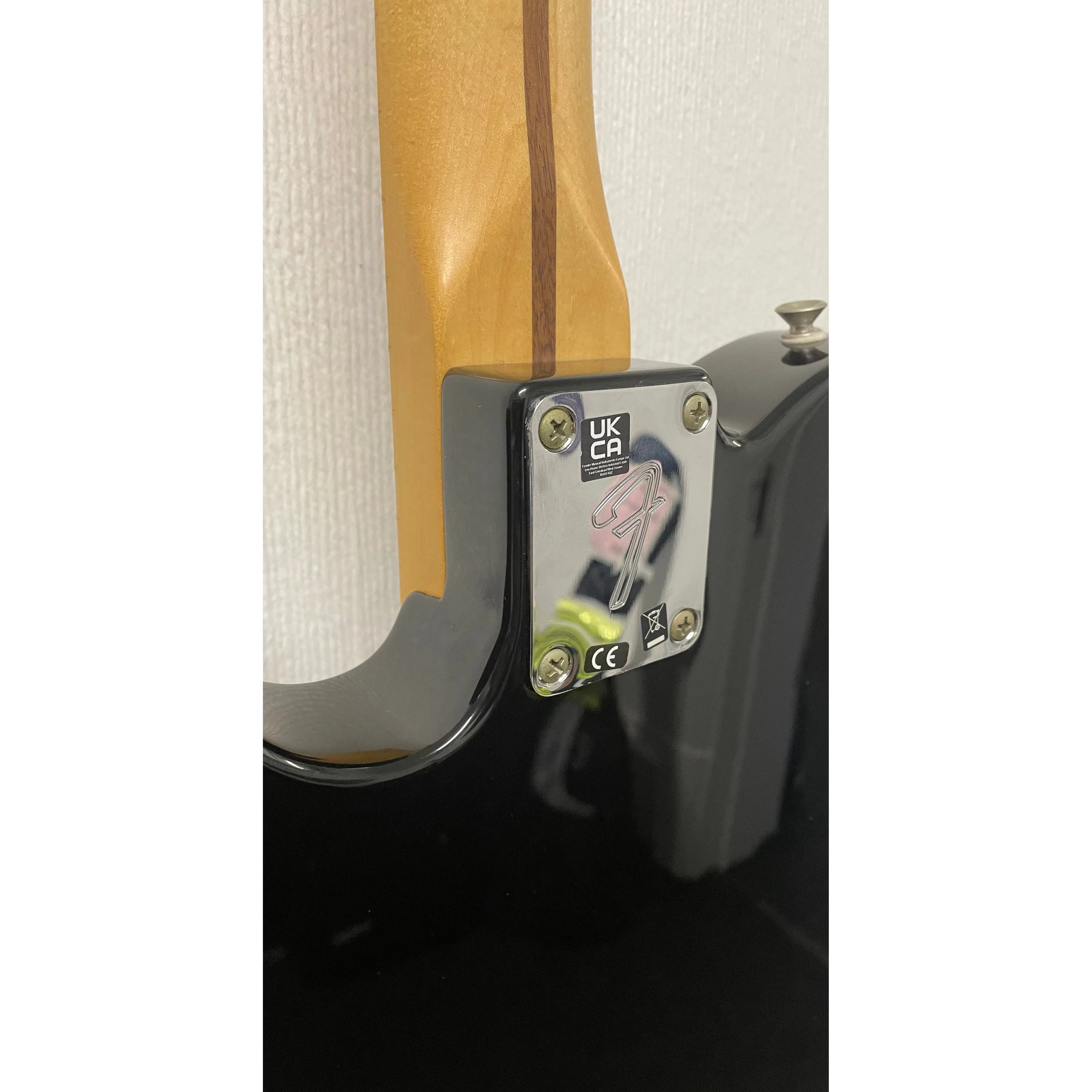 Fender Player Telecaster in Black, Mexican, 2021, 75th Anniversary Model with Gator Hardcase Pre-Owned