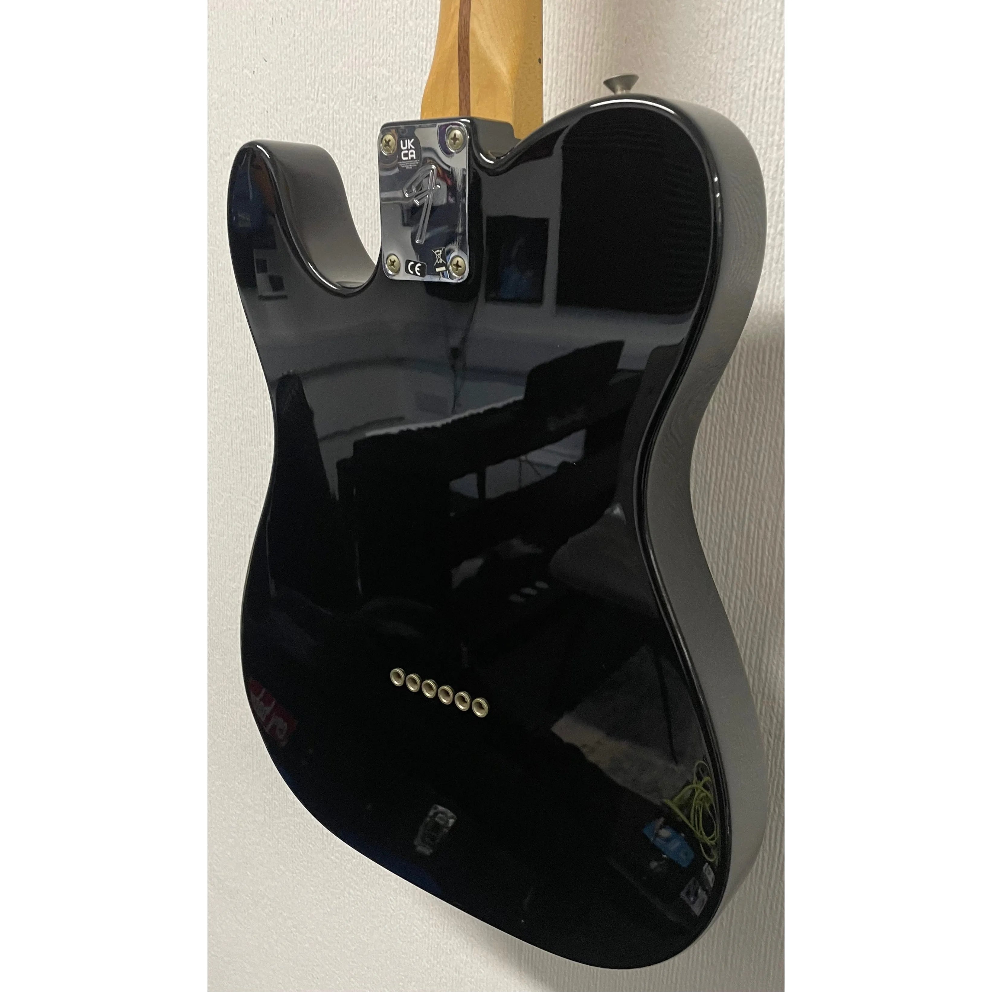 Fender Player Telecaster in Black, Mexican, 2021, 75th Anniversary Model with Gator Hardcase Pre-Owned