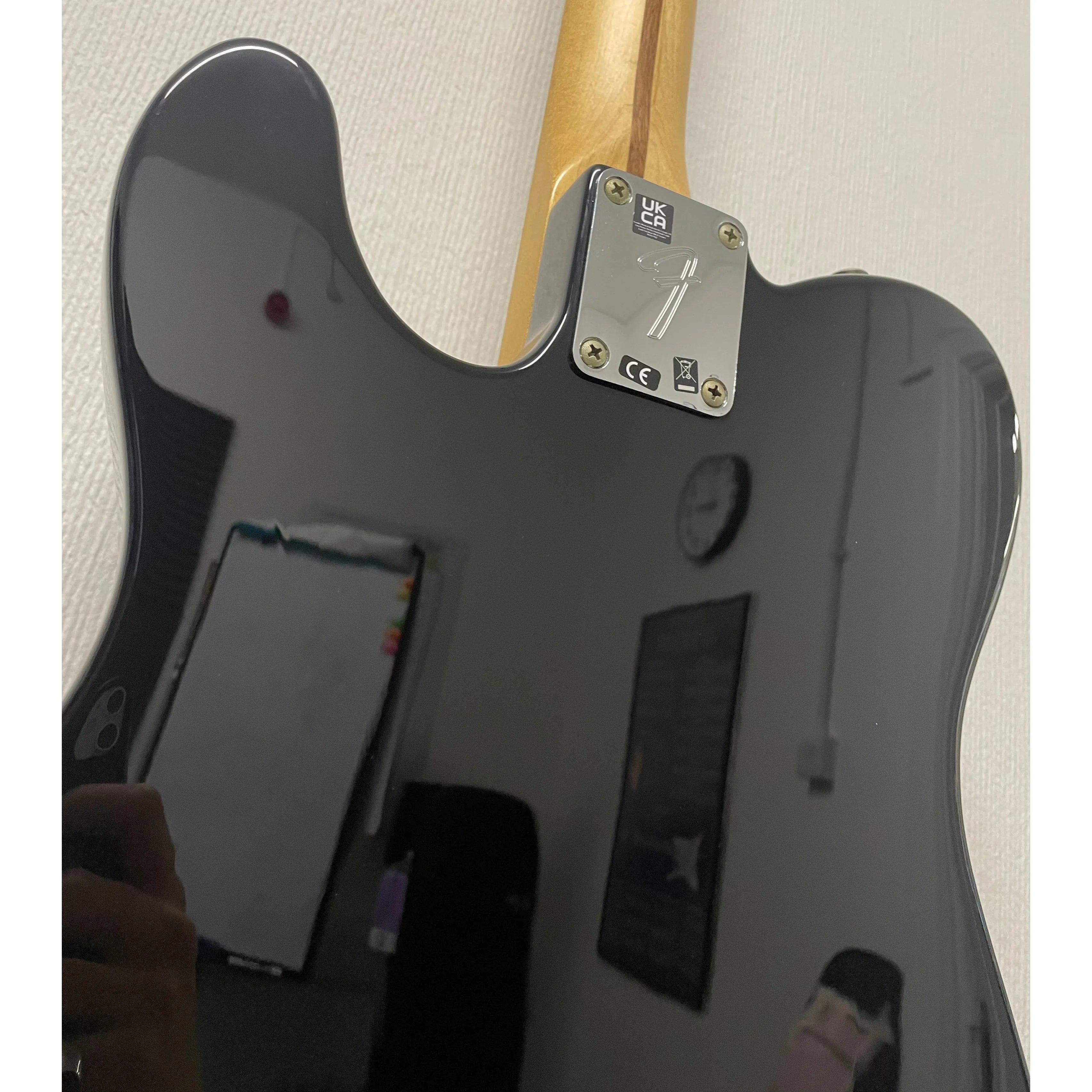 Fender Player Telecaster in Black, Mexican, 2021, 75th Anniversary Model with Gator Hardcase Pre-Owned