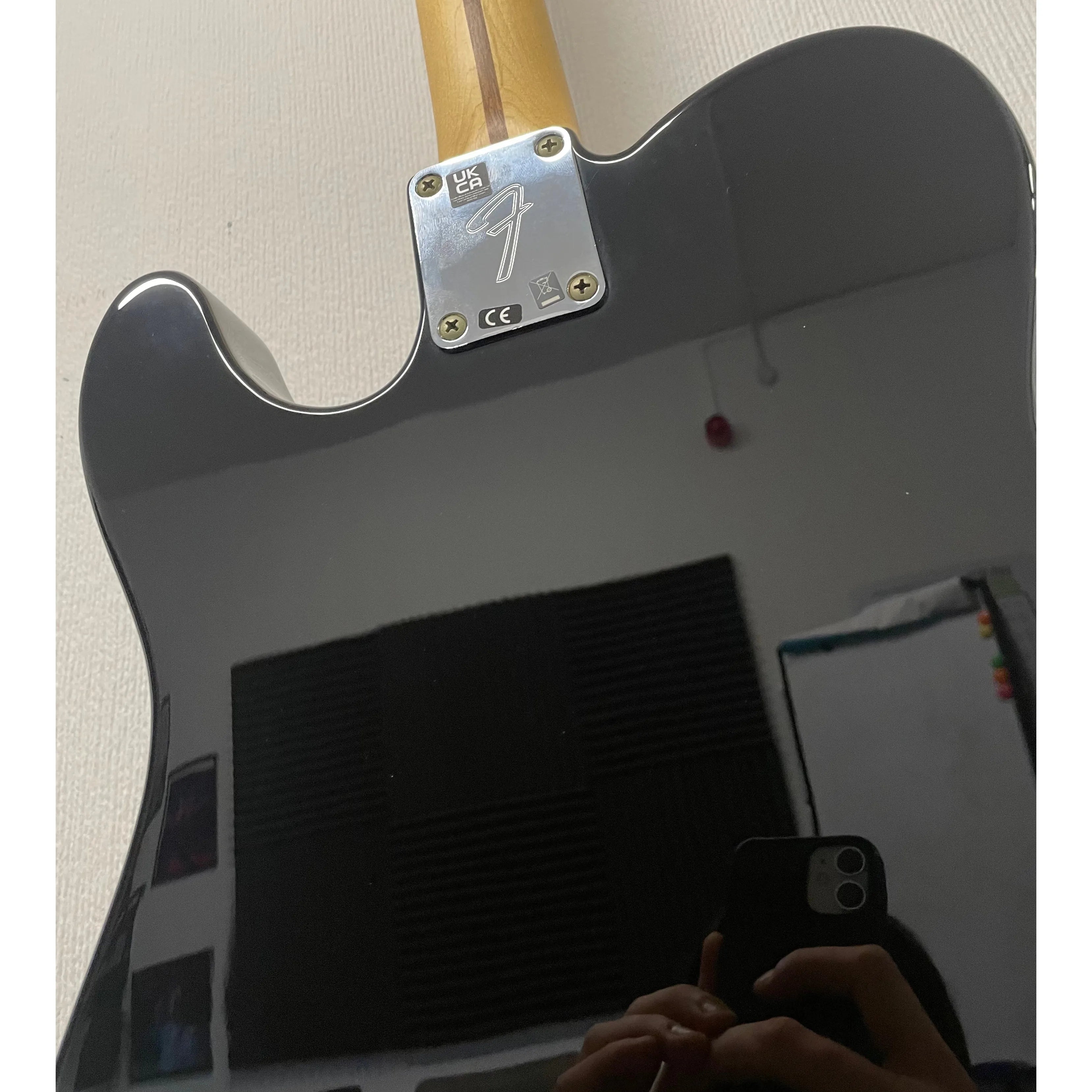 Fender Player Telecaster in Black, Mexican, 2021, 75th Anniversary Model with Gator Hardcase Pre-Owned