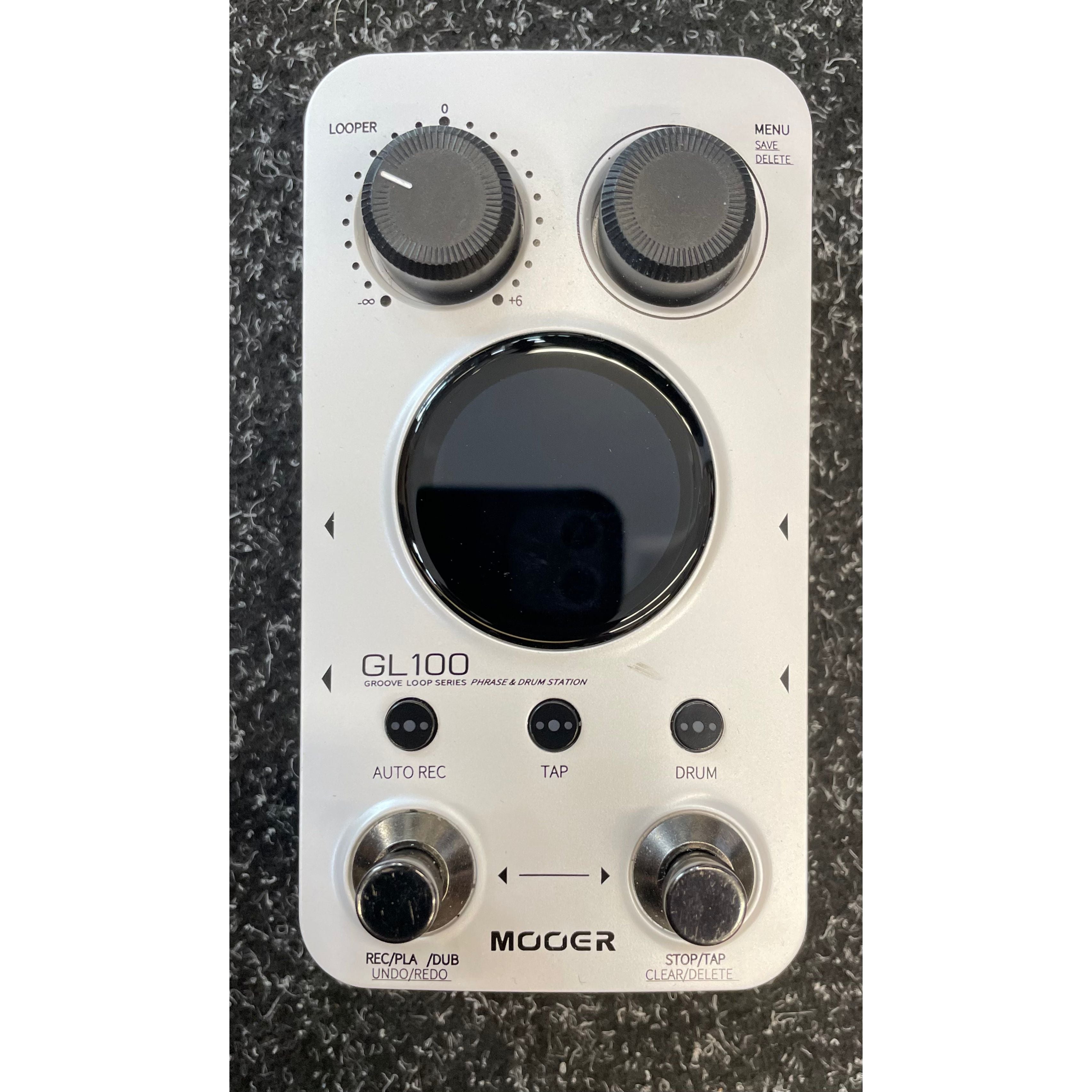 Mooer GL-100 Groove Loop Phrase and Drum Station Pedal Pre-Owned
