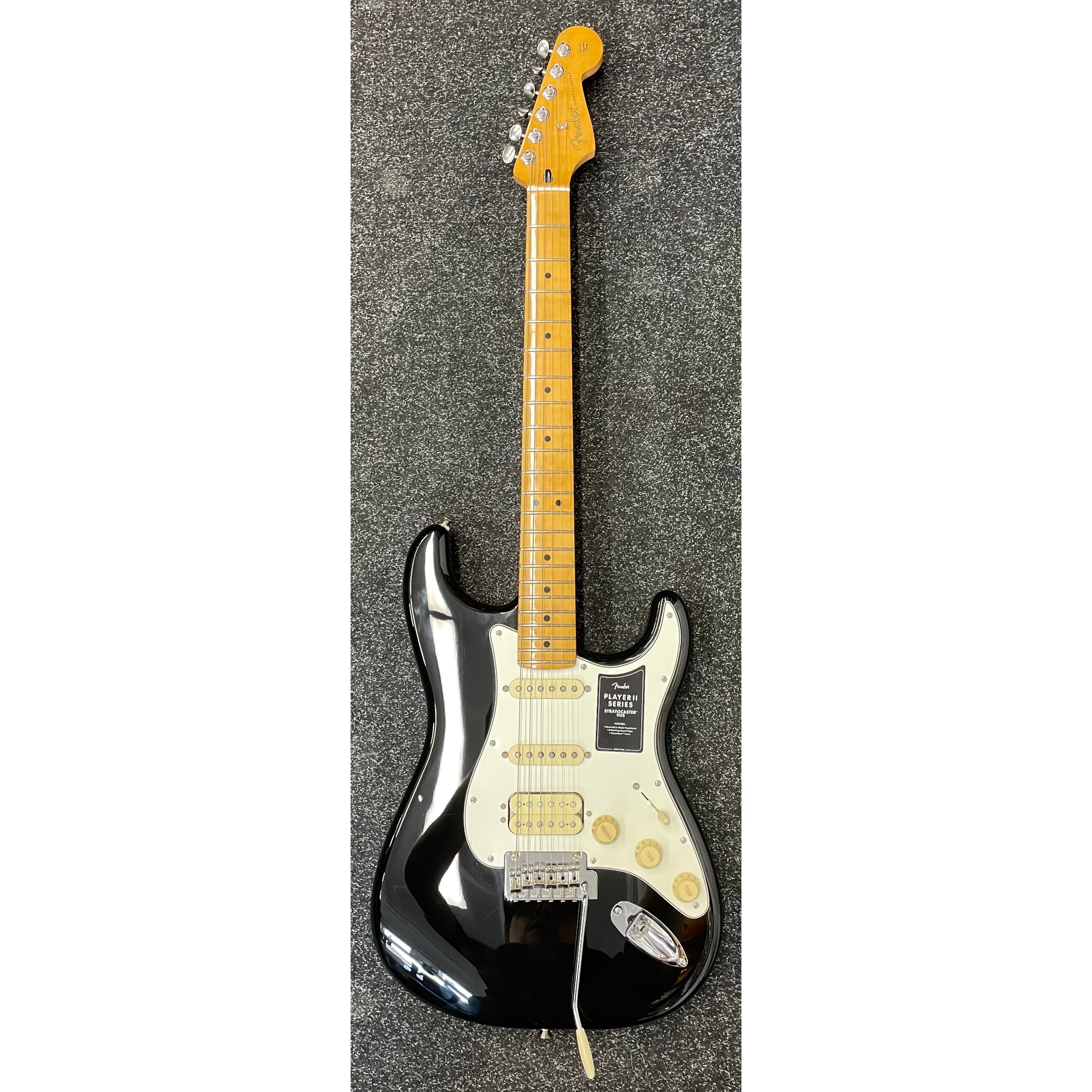 Fender Player II Stratocaster HSS Made in Mexico MIM 2025 in Gloss Black Pre-Owned