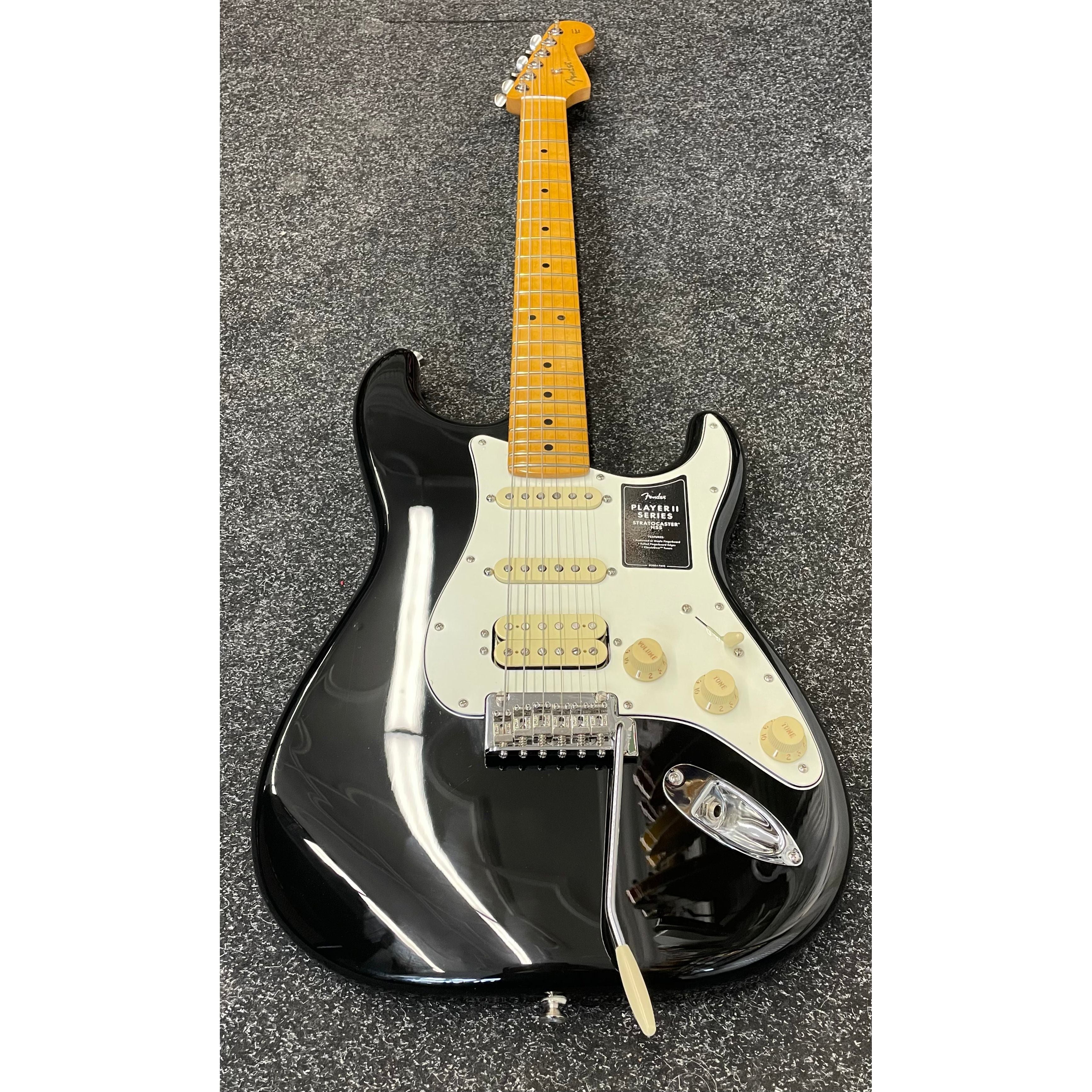 Fender Player II Stratocaster HSS Made in Mexico MIM 2025 in Gloss Black Pre-Owned