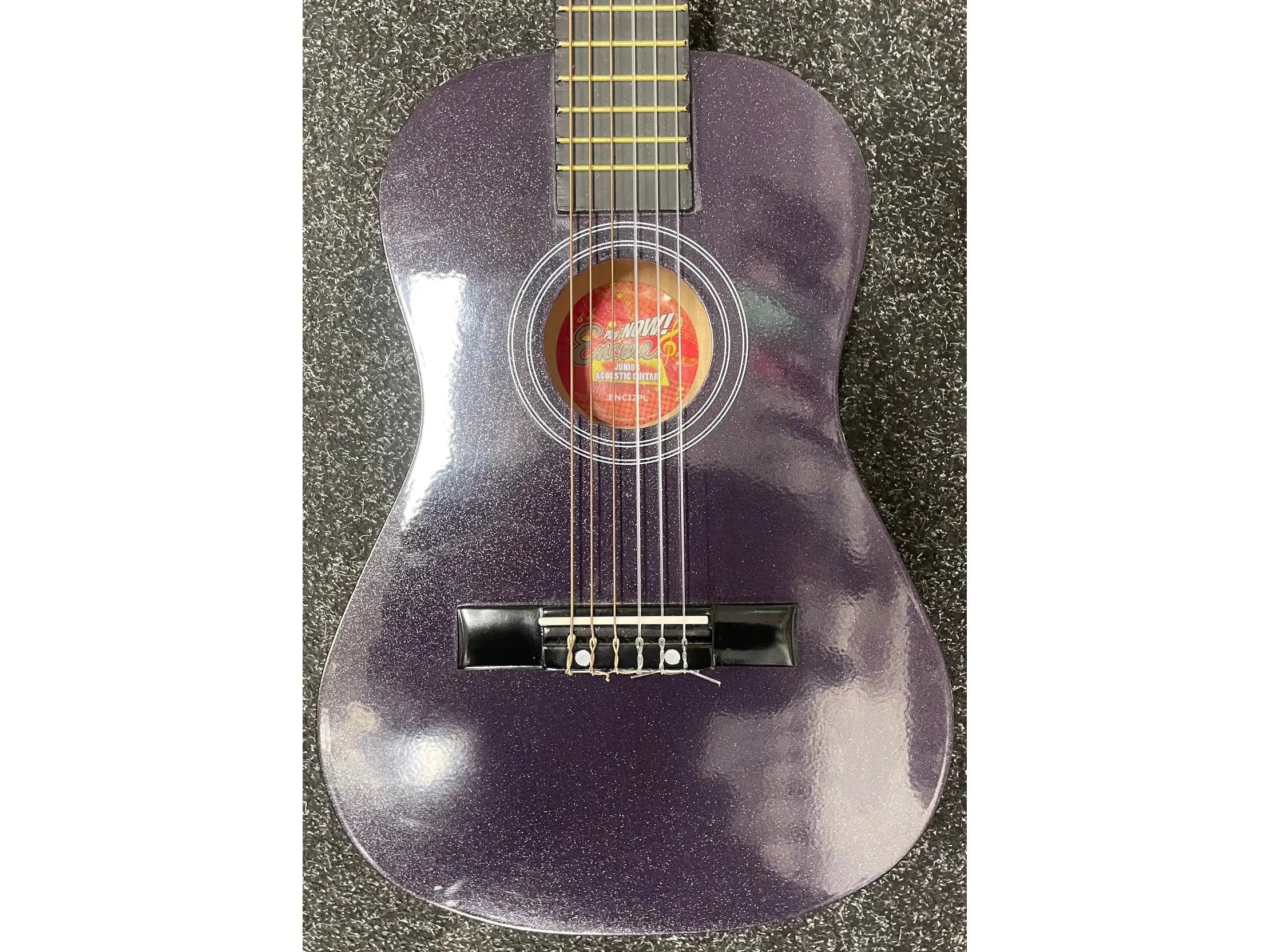 Encore Classical Guitar 1/2 Size in Purple Sparkle Pre-Owned