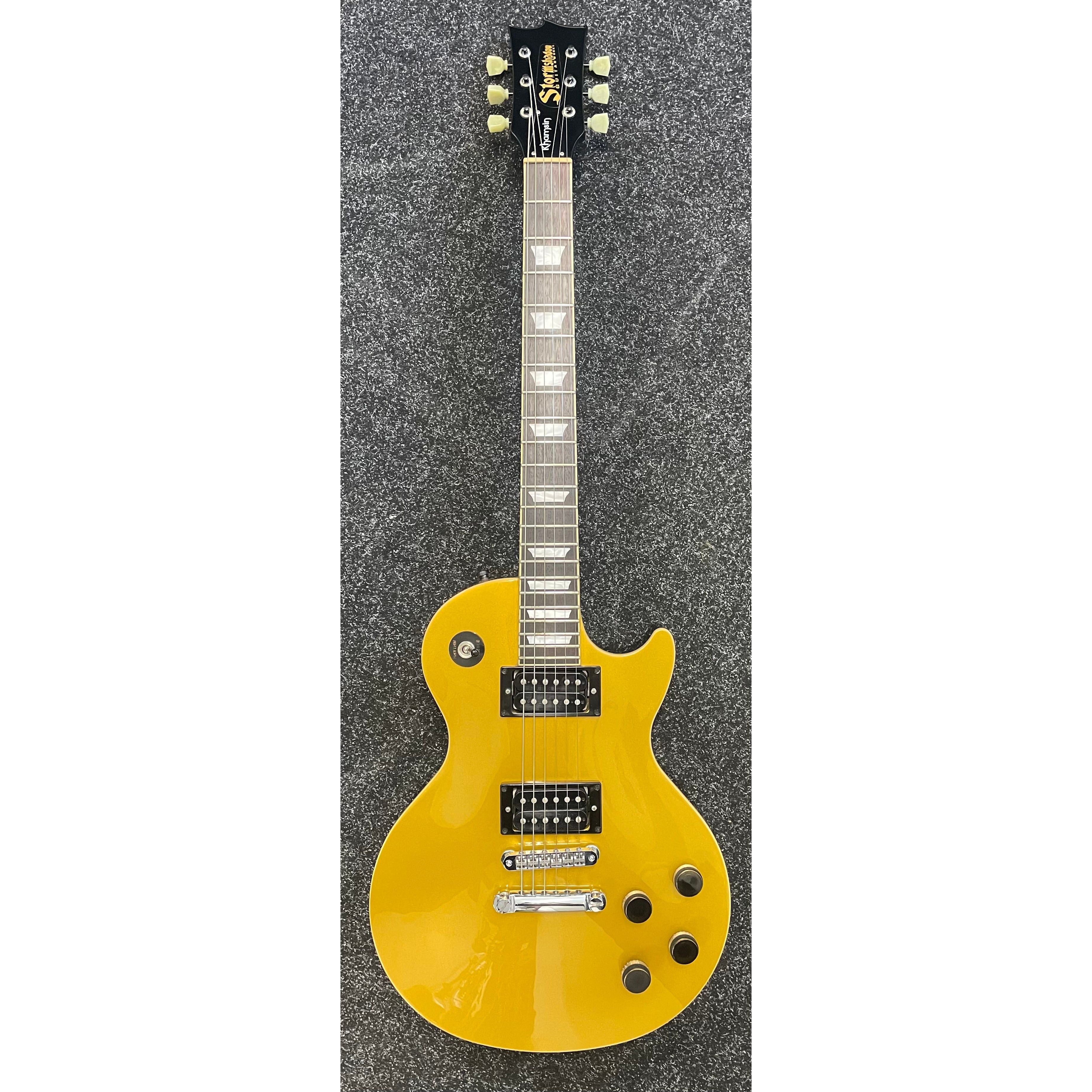 Stormshadow Guitarworks Khamsin LP-Style Made in Yorkshire Single Cut Electric Guitar Gold Top Pre-Owned