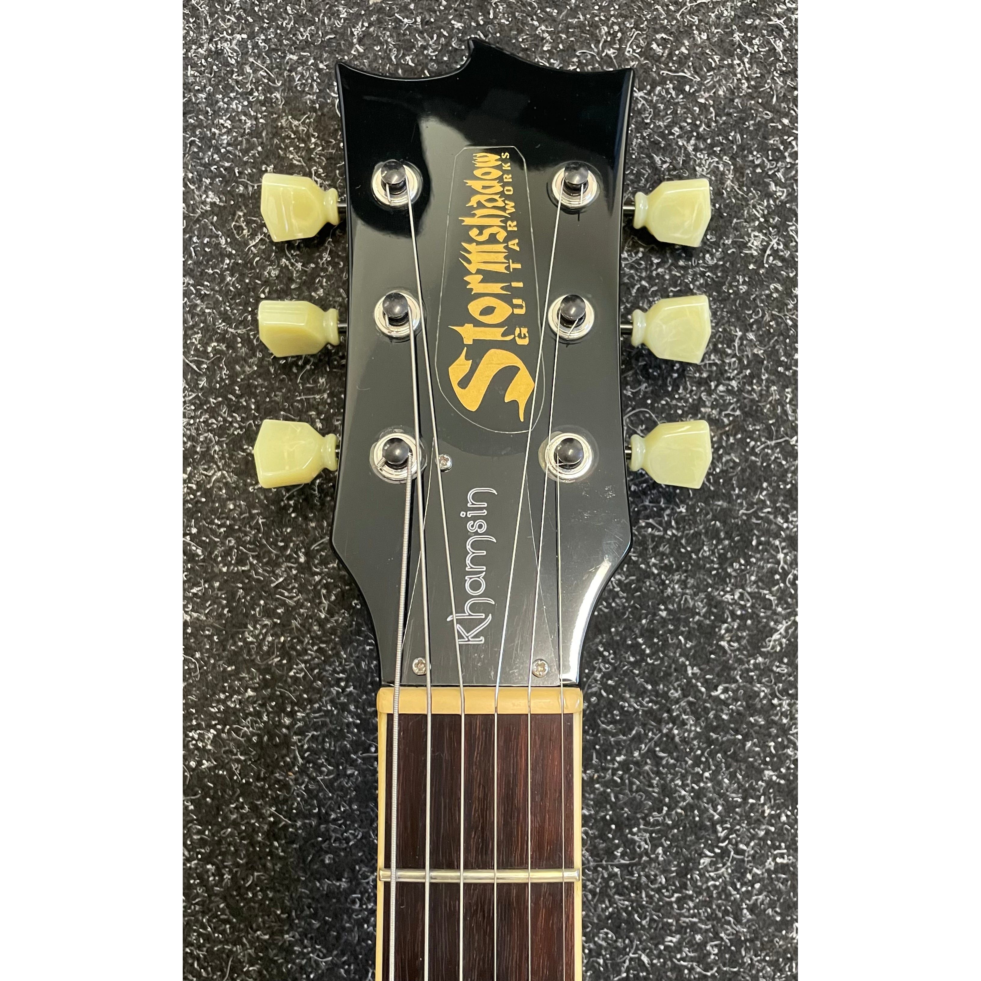 Stormshadow Guitarworks Khamsin LP-Style Made in Yorkshire Single Cut Electric Guitar Gold Top Pre-Owned