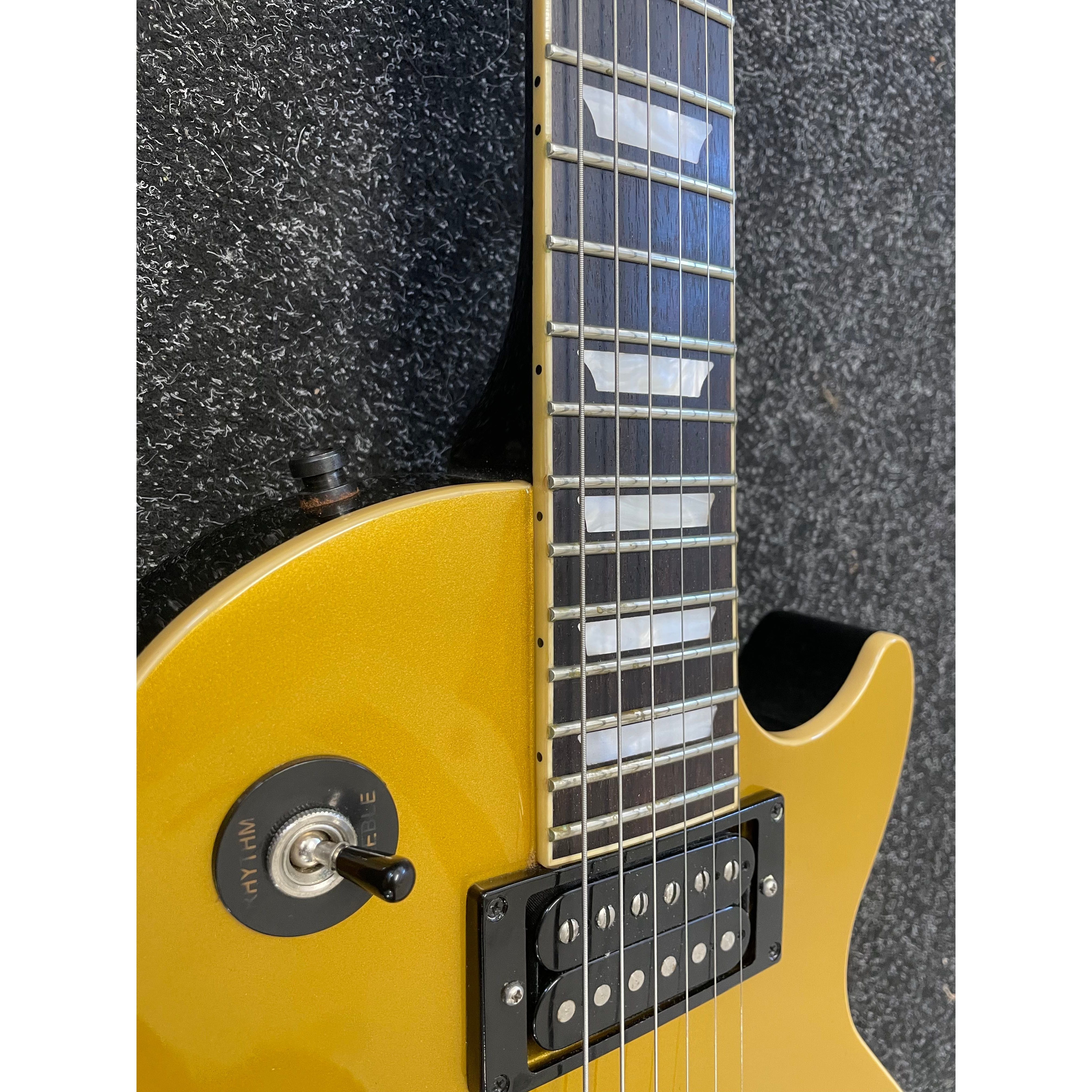 Stormshadow Guitarworks Khamsin LP-Style Made in Yorkshire Single Cut Electric Guitar Gold Top Pre-Owned