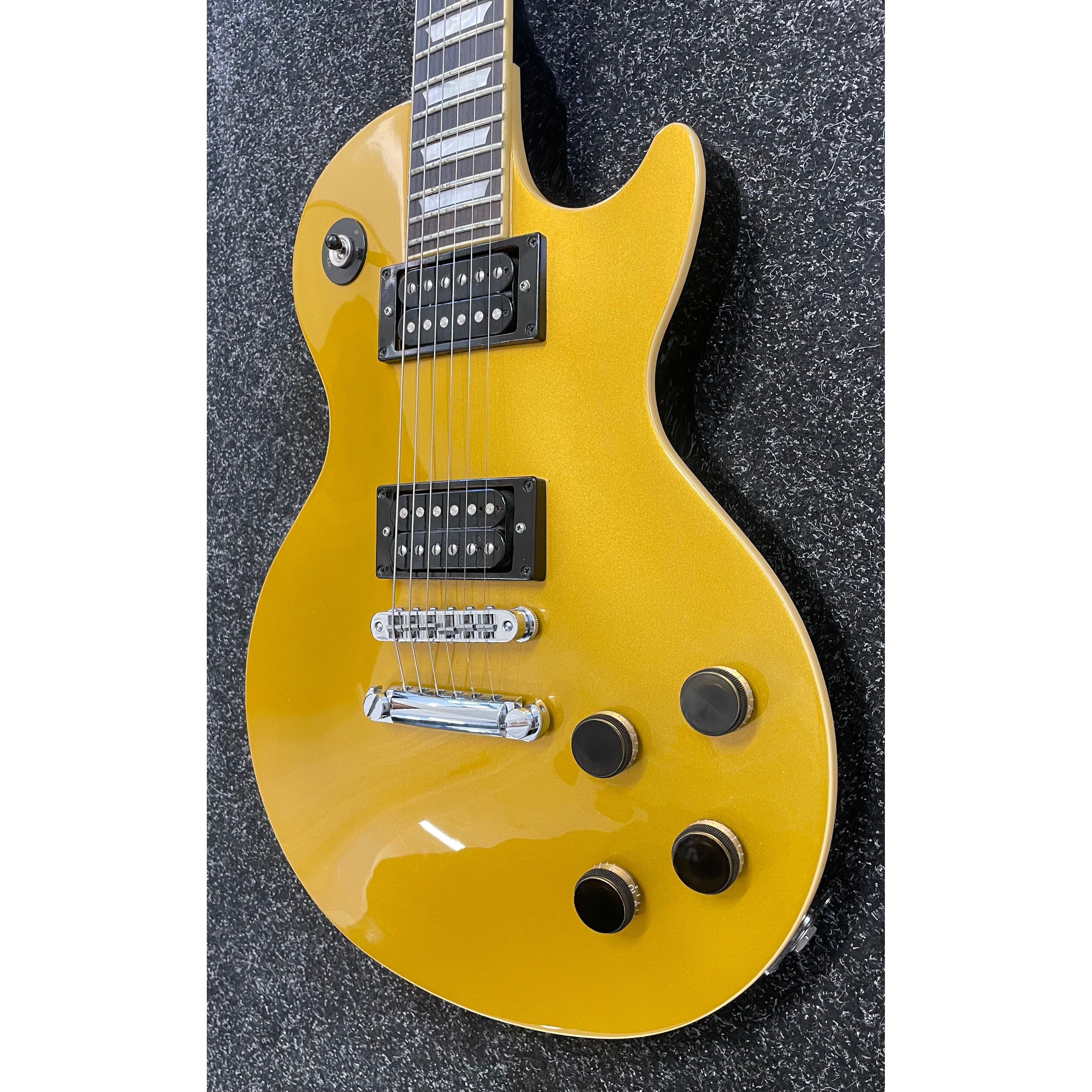 Stormshadow Guitarworks Khamsin LP-Style Made in Yorkshire Single Cut Electric Guitar Gold Top Pre-Owned