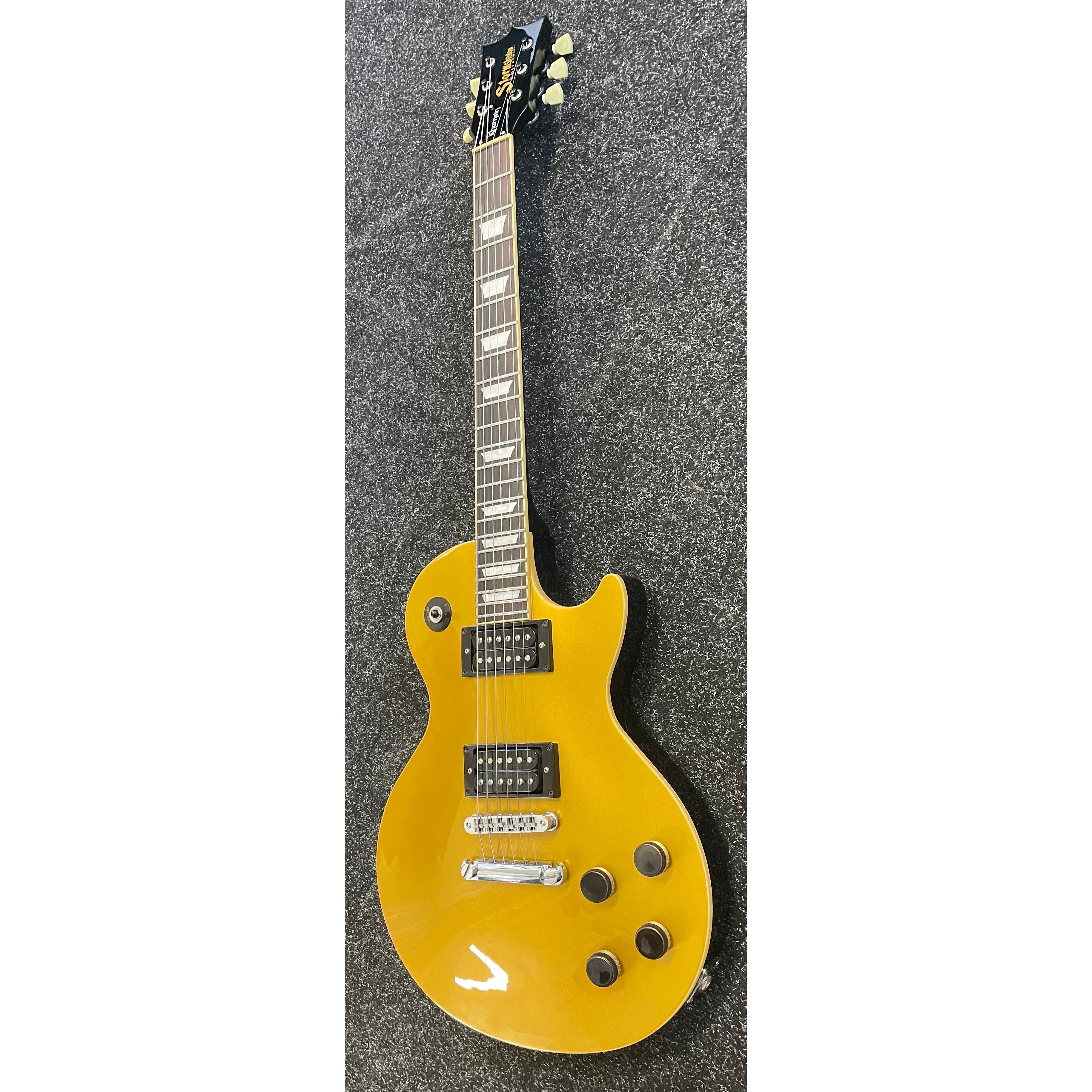 Stormshadow Guitarworks Khamsin LP-Style Made in Yorkshire Single Cut Electric Guitar Gold Top Pre-Owned