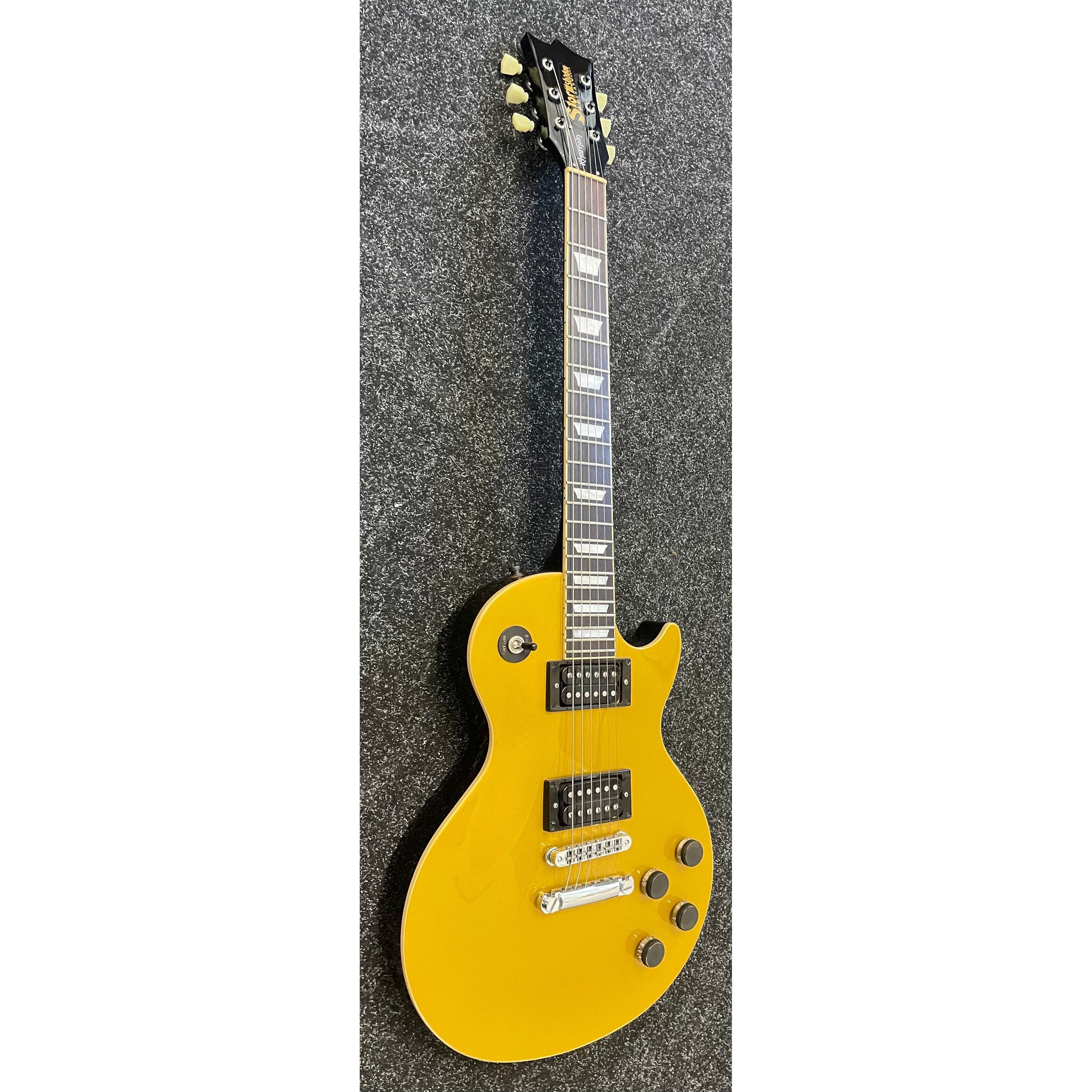 Stormshadow Guitarworks Khamsin LP-Style Made in Yorkshire Single Cut Electric Guitar Gold Top Pre-Owned