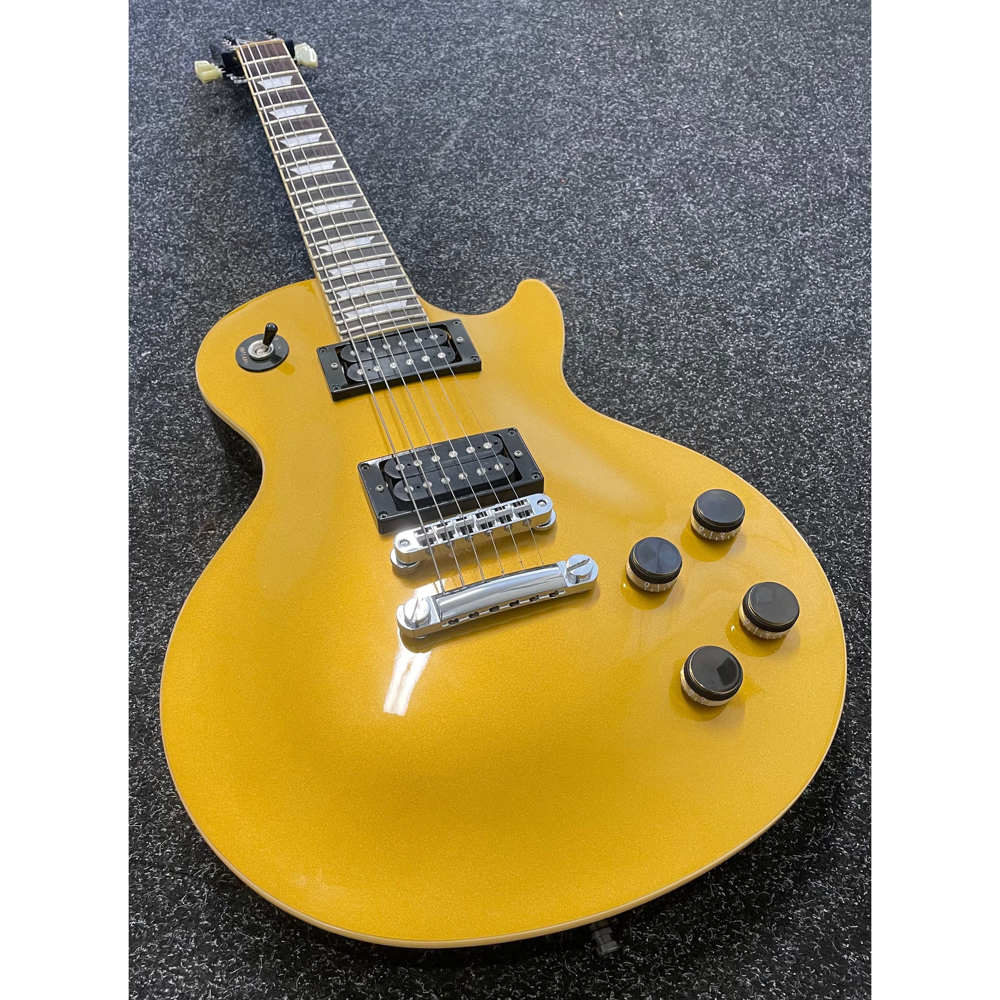 Stormshadow Guitarworks Khamsin LP-Style Made in Yorkshire Single Cut Electric Guitar Gold Top Pre-Owned